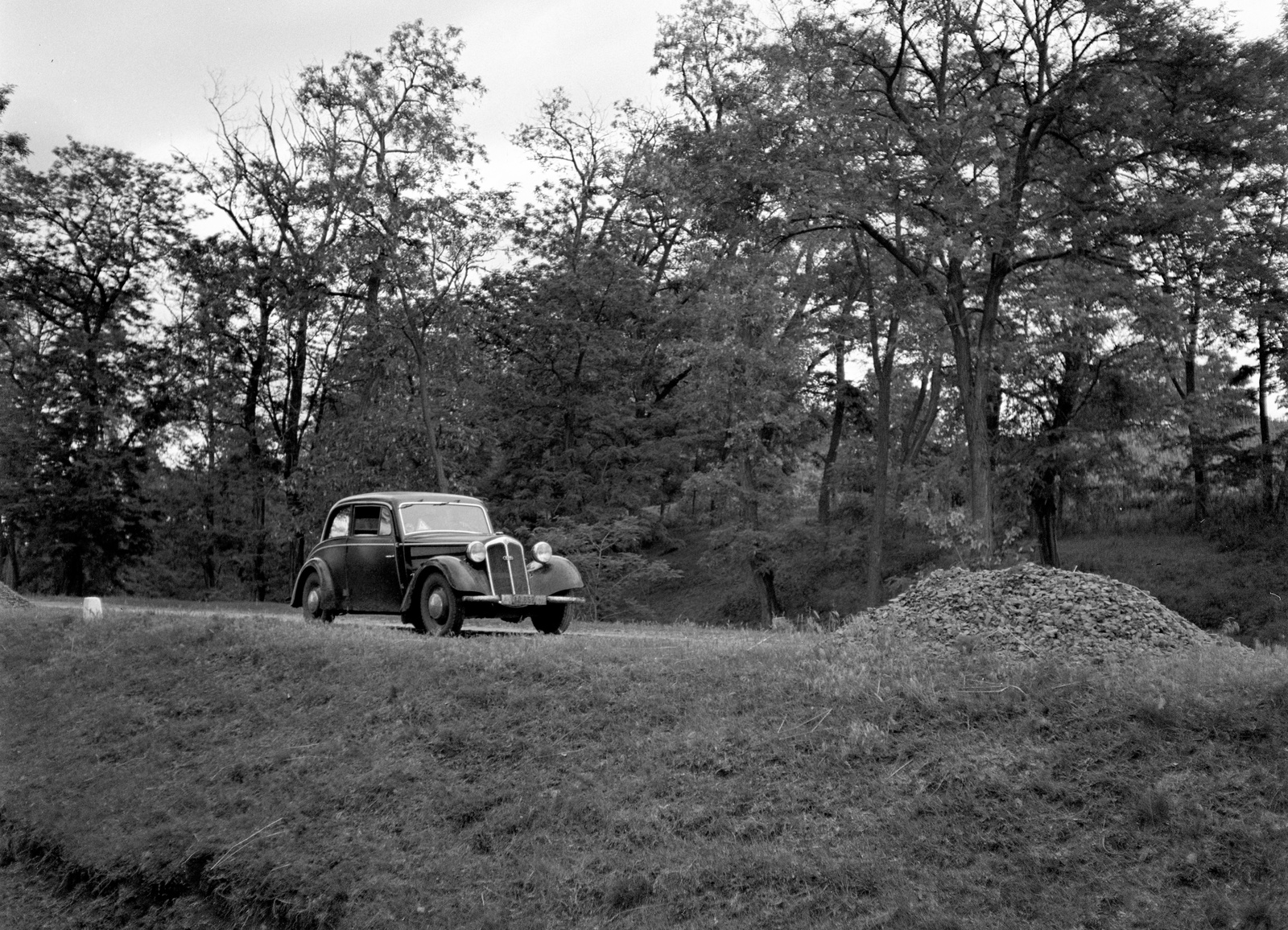 1943, Lissák Tivadar, German brand, DKW-brand, automobile, Fortepan #72146