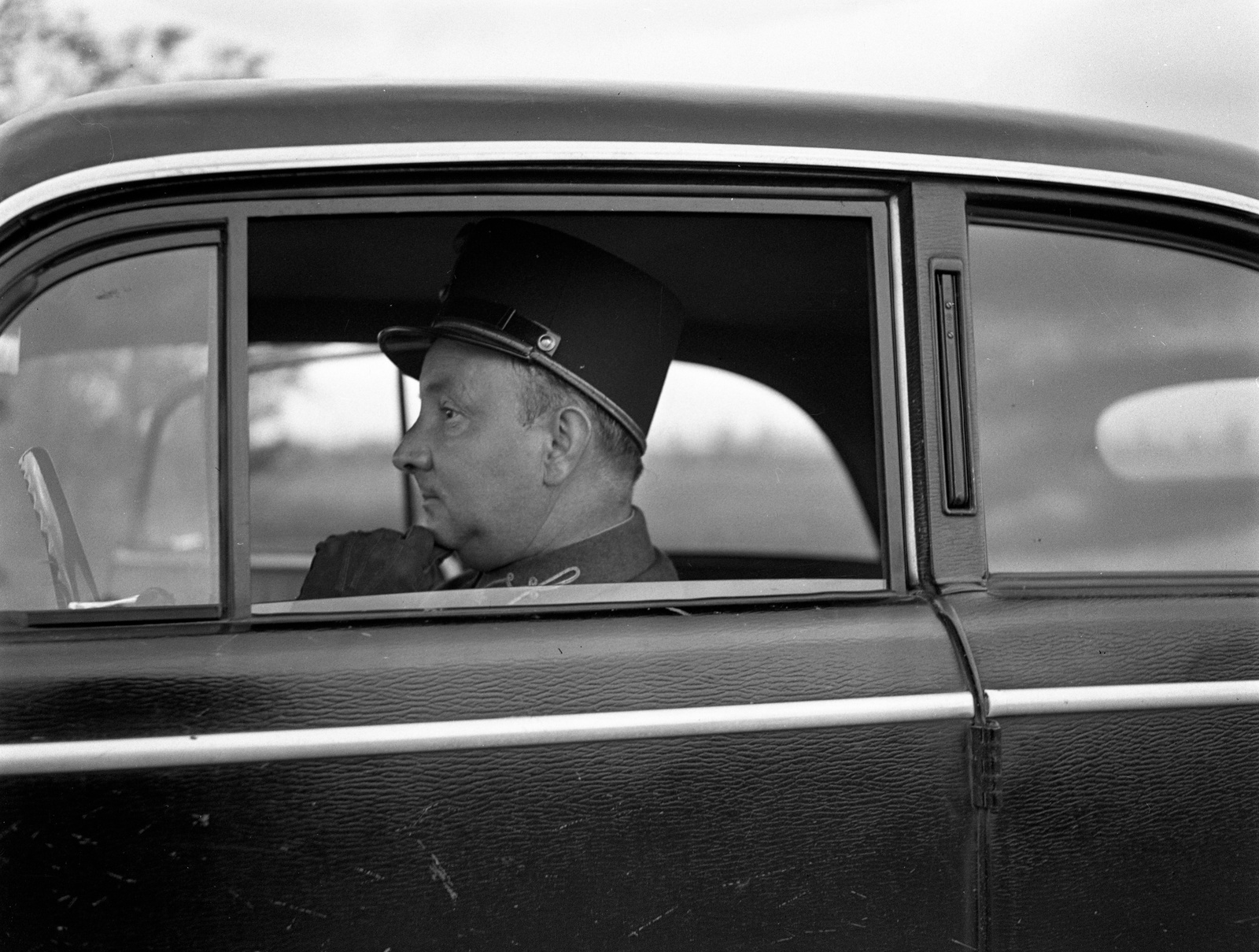 1943, Lissák Tivadar, német gyártmány, DKW-márka, sofőr, automobil, DKW F5/F7/F8, Fortepan #72147