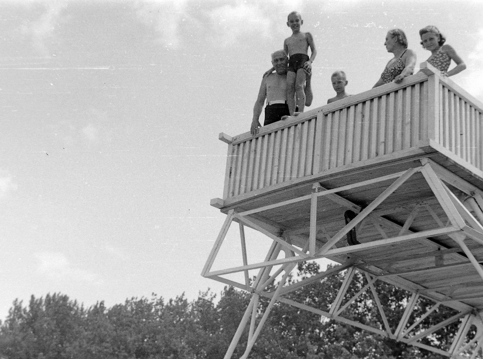 Hungary, Balatonföldvár, Strand., 1939, Fortepan, Fortepan #726