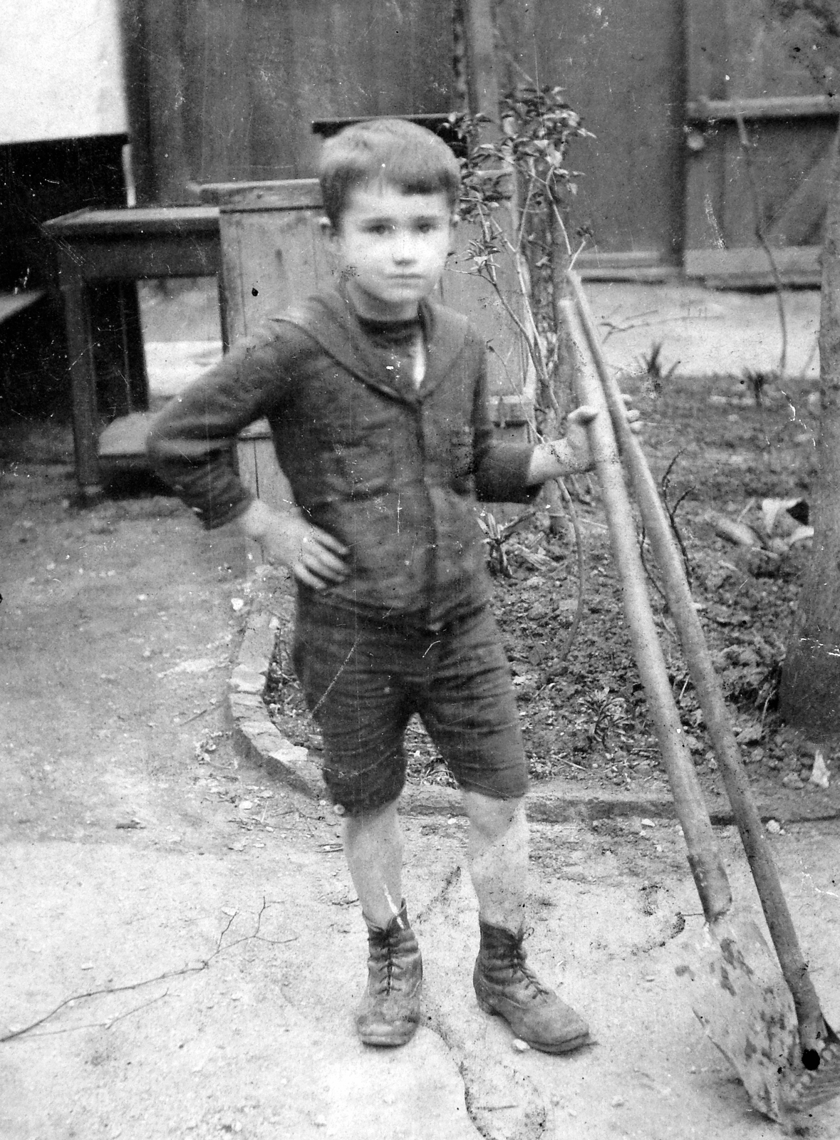 1929, Fortepan, portrait, boy, tool, kid, Fortepan #7287
