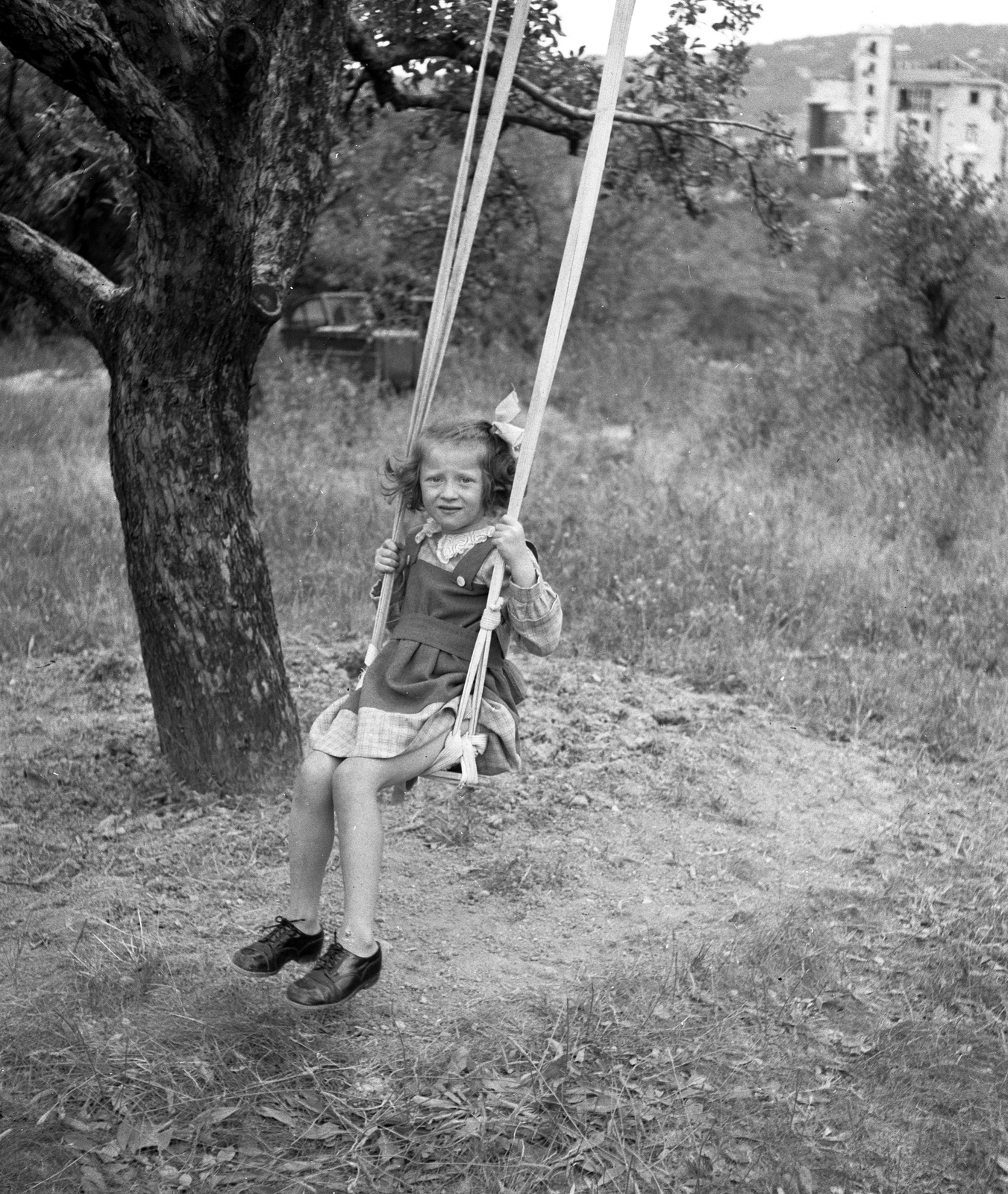 1945, Lissák Tivadar, swing, girl, Fortepan #72963