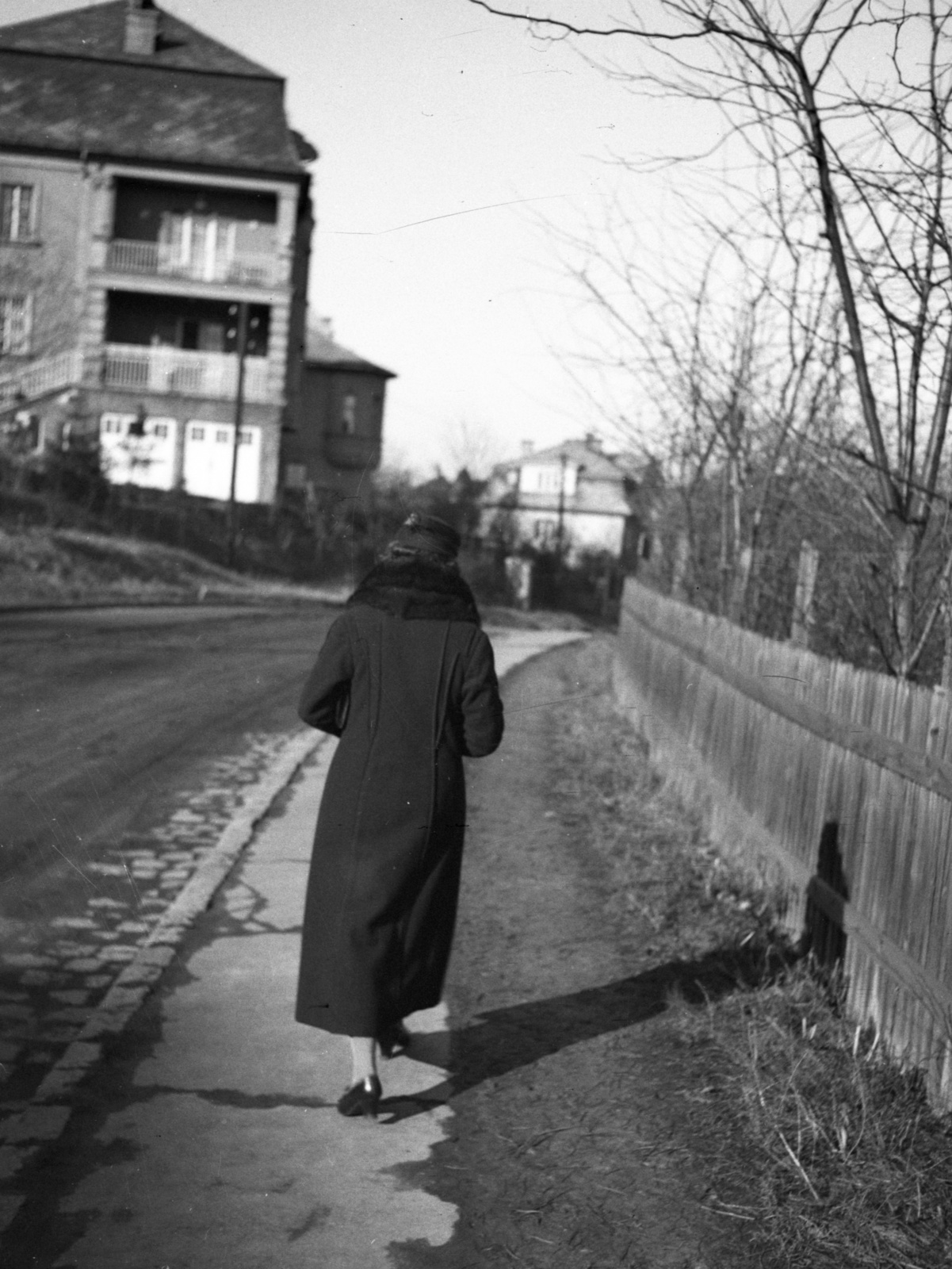 Hungary, Budapest XII., Roskovics utca a Ráth György utca irányából nézve., 1936, Lissák Tivadar, Budapest, back, Fortepan #73133
