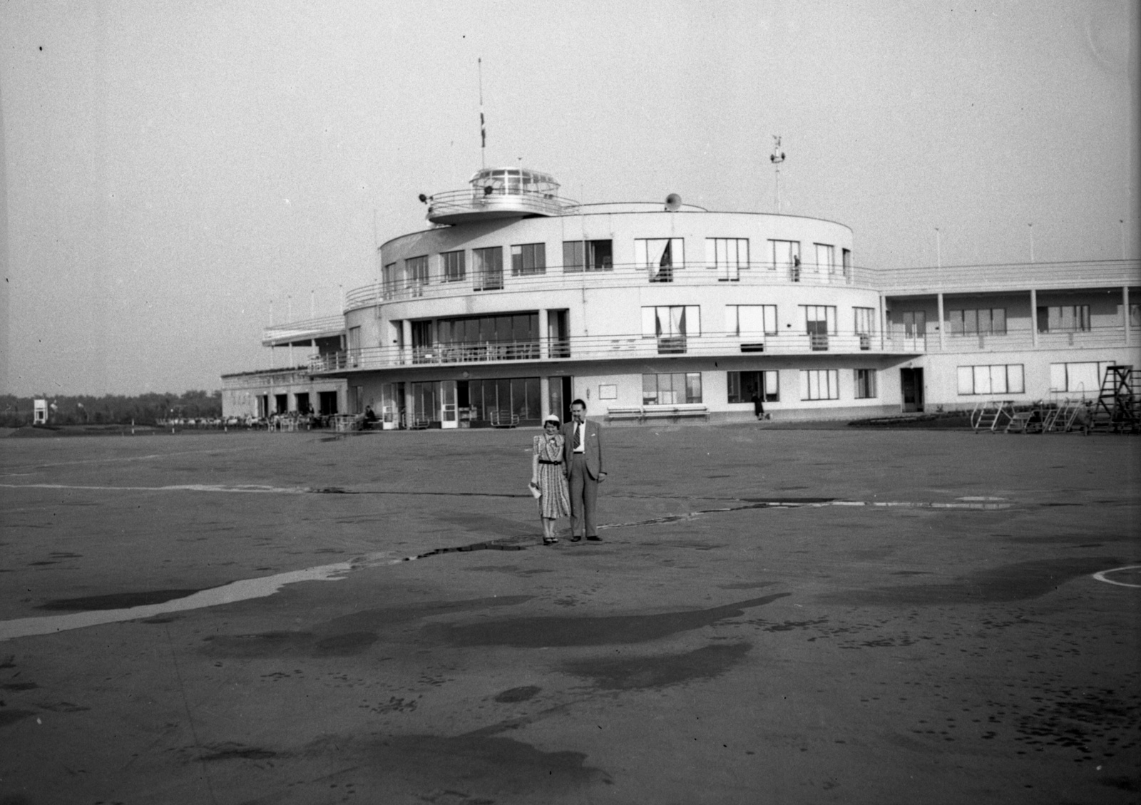 Hungary, Budaörs Airport, Budapest XI., 1939, Lissák Tivadar, airport, Budapest, Fortepan #73211