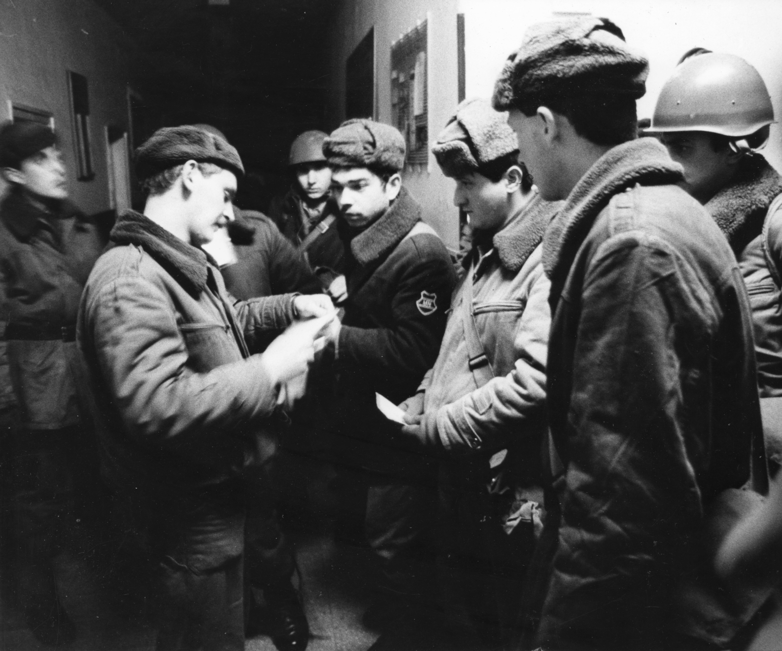 1980, Mujzer Péter, helmet, soldier, Fortepan #73520