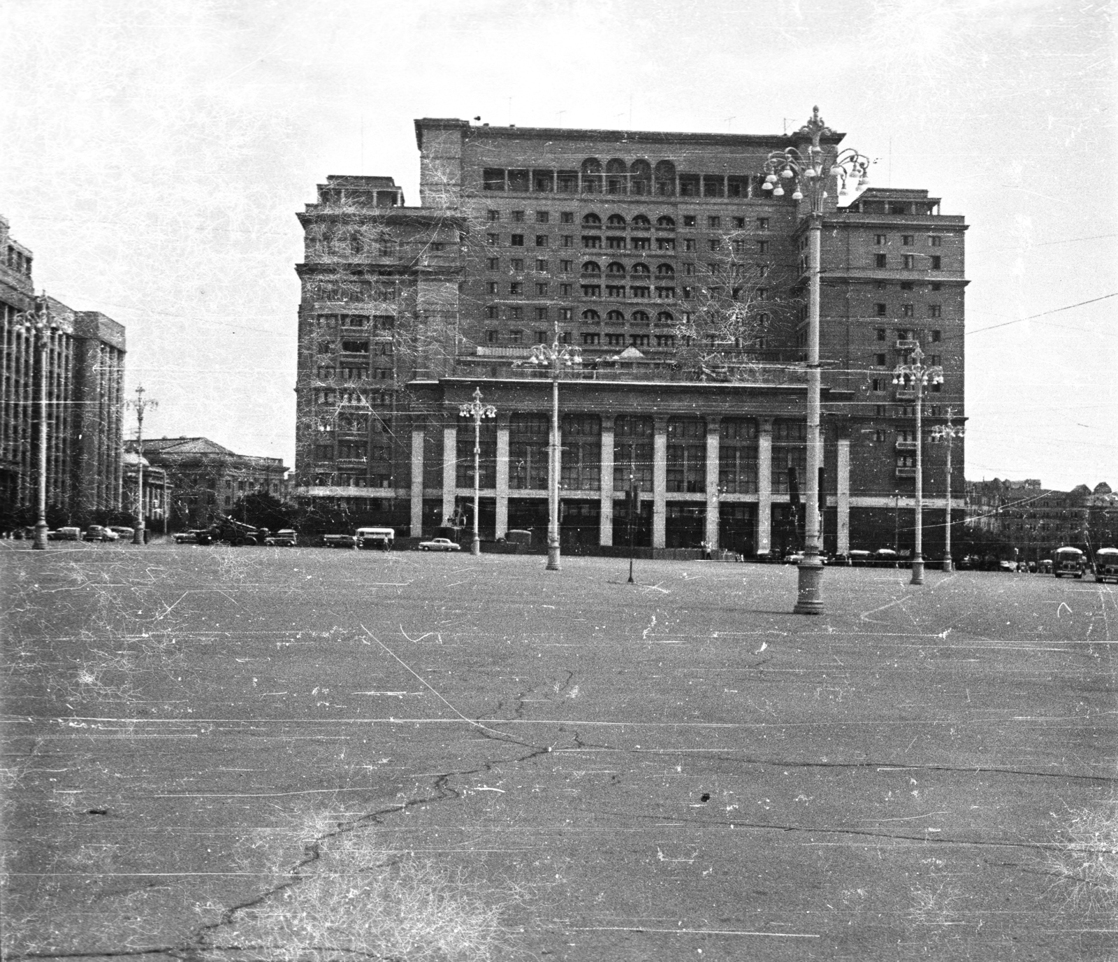 Russia, Moscow, Manézs tér, Moszkva Szálló., 1959, Márton Gábor, Soviet Union, hotel, Alexey Viktorovich Shchusev-design, Fortepan #73643