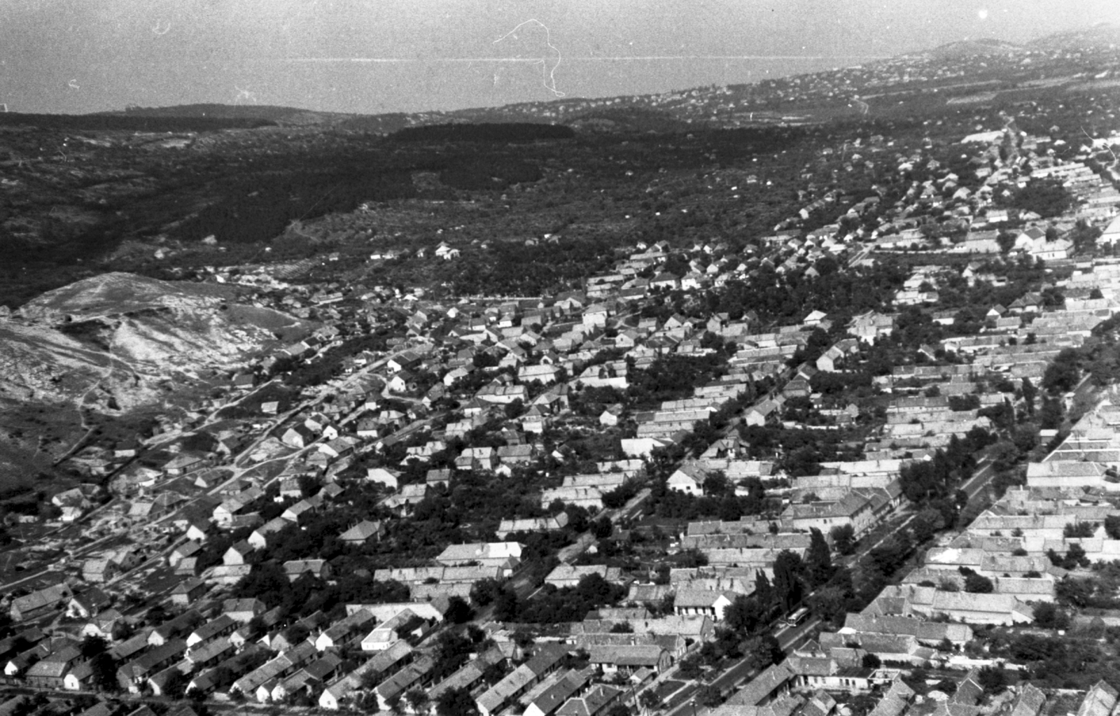 Hungary, Budaörs, légifotó., 1963, MHSZ, aerial photo, Fortepan #73732
