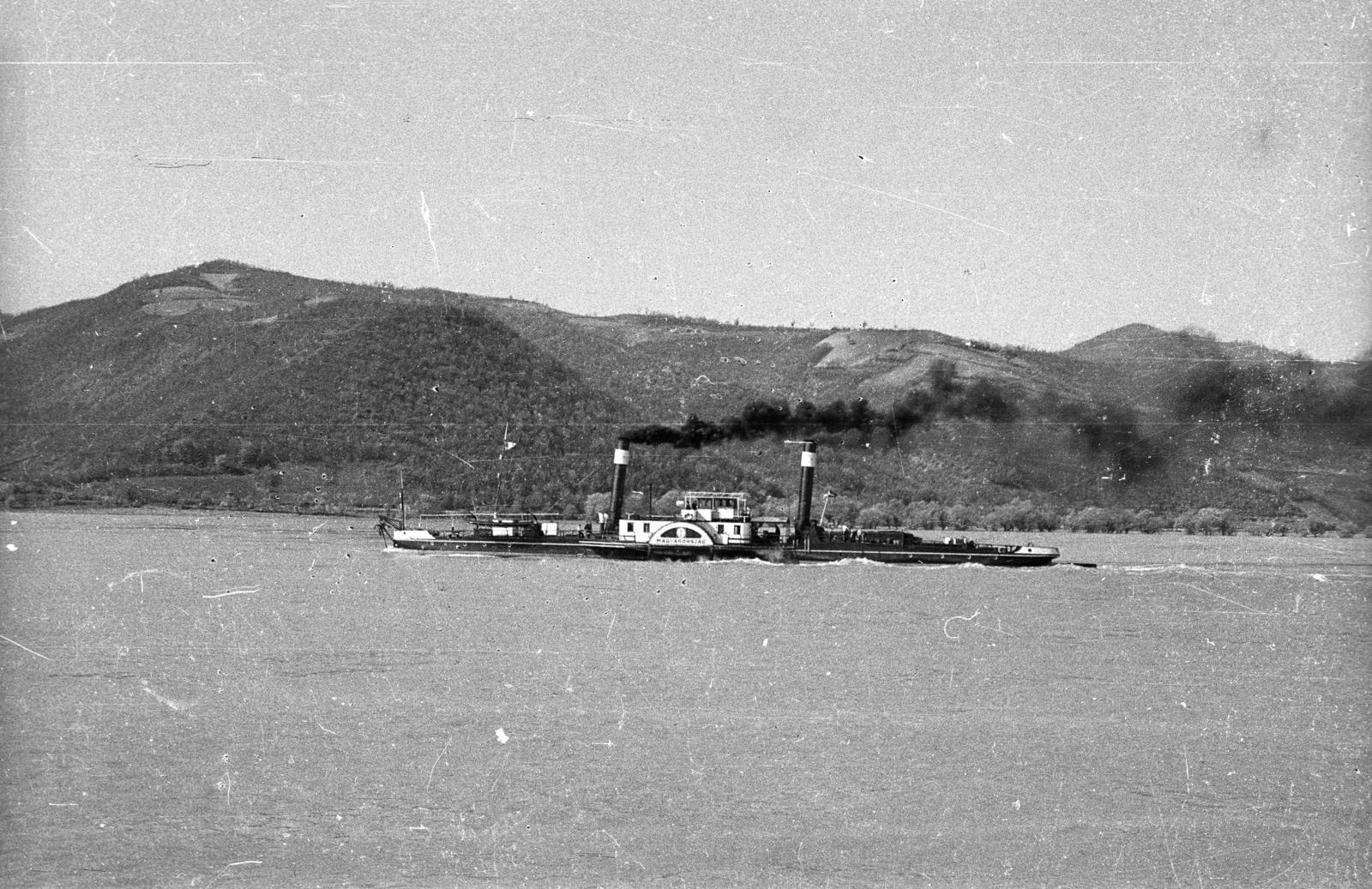 1962, Drobni Nándor, Droppa Kálmán, ship, steamboat, Magyarország/Deutschland/D X ship, Fortepan #73980