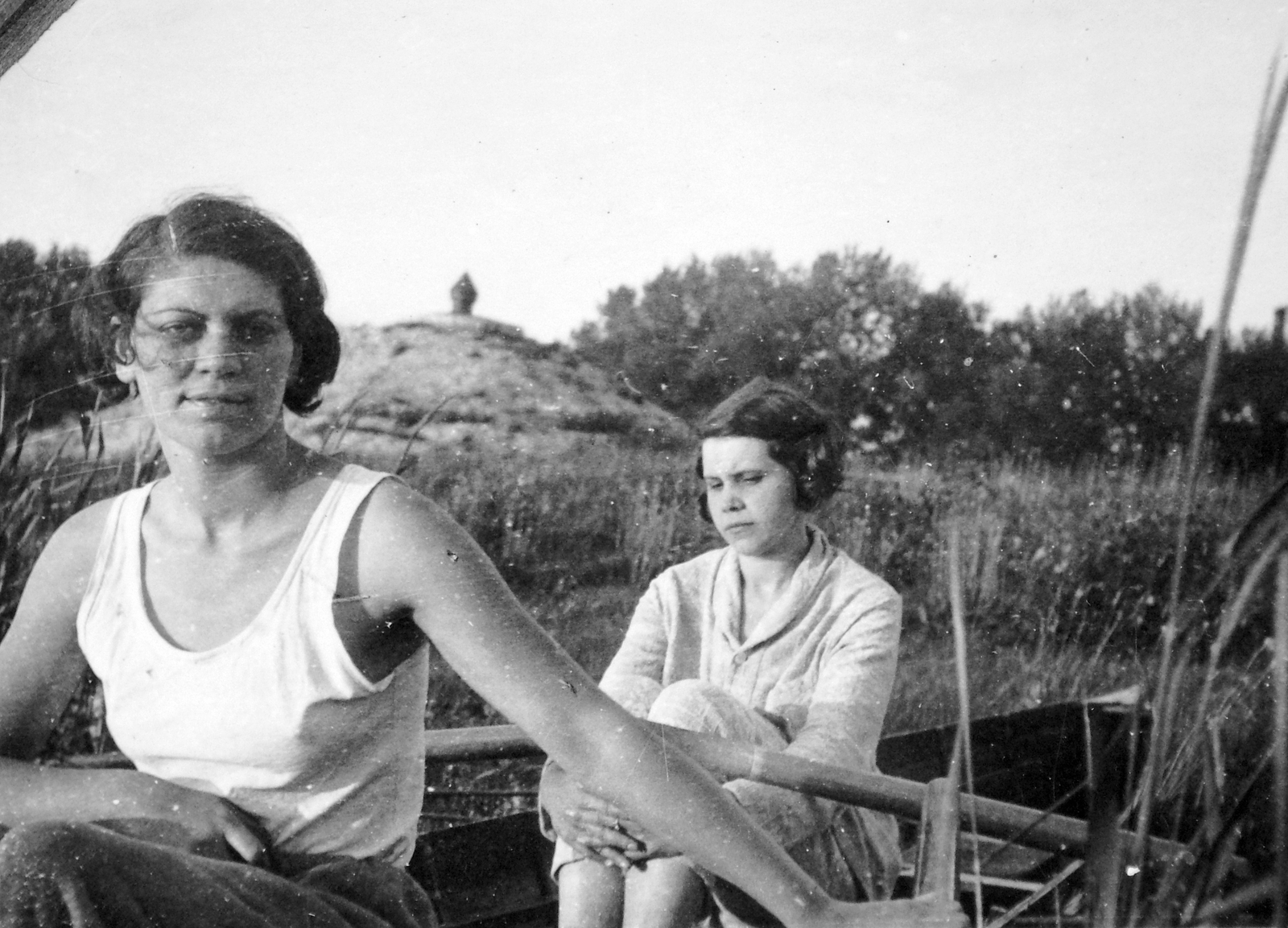 1937, Fortepan, paddling, girls, Fortepan #7406