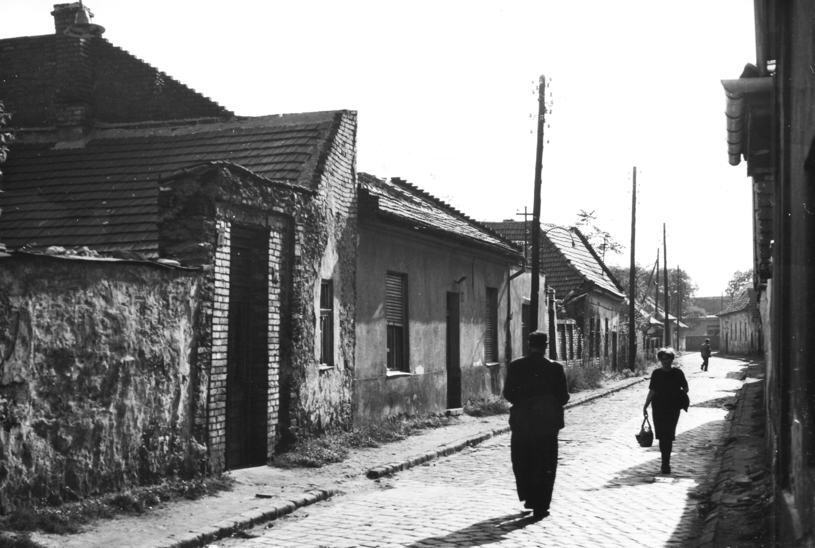 Hungary, Óbuda, Budapest III., Kerék utca a Kórház utca felé nézve., 1970, Stipkovits Fülöp, Budapest, Fortepan #74124