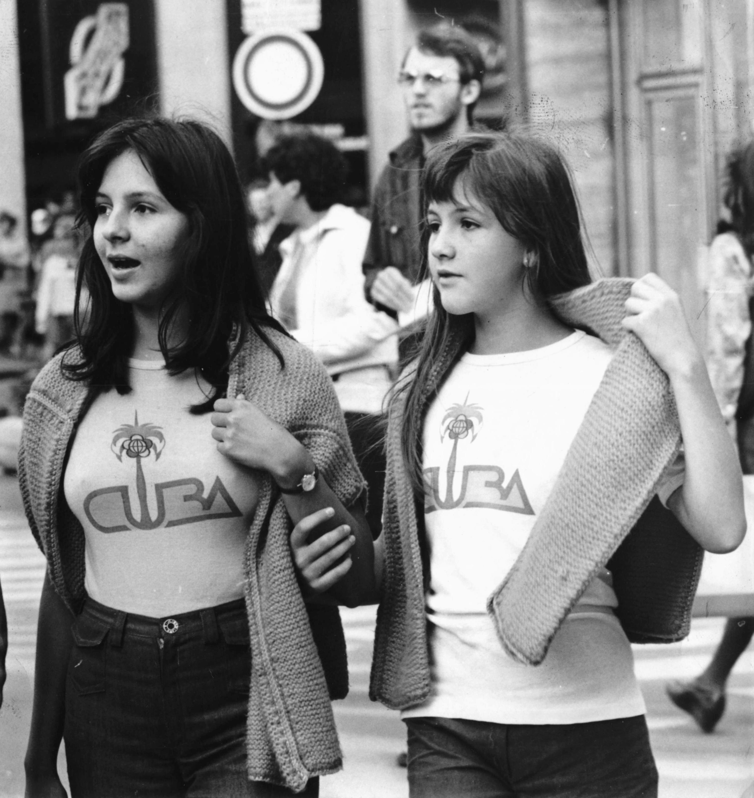 Hungary, Budapest V., Vörösmarty tér, háttérben a Váci utca torkolata., 1978, Semmelweis Egyetem Levéltára, t-shirt, Budapest, Fortepan #74207