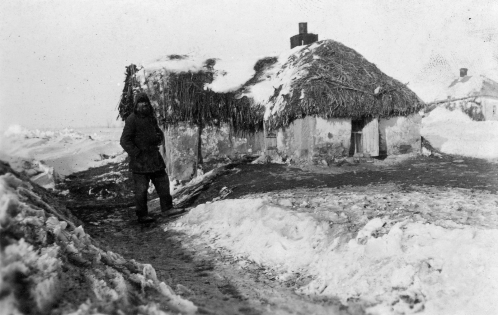 1943, Nagypál Géza, winter, second World War, Fortepan #74243