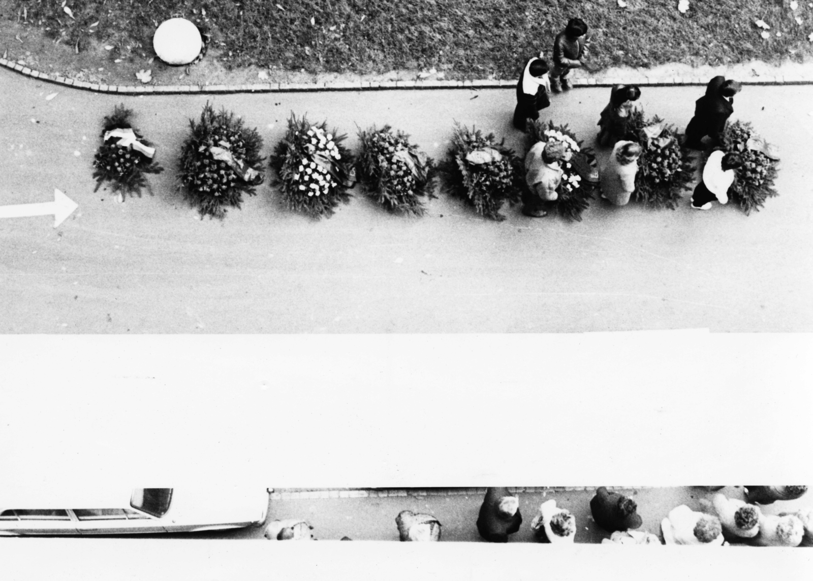 Hungary, Budapest VIII., Üllői út 26. SOTE (később Semmelweis Egyetem) parkja november 7-i koszorúzás alkalmával., 1984, Semmelweis Egyetem Levéltára, Budapest, Fortepan #74517