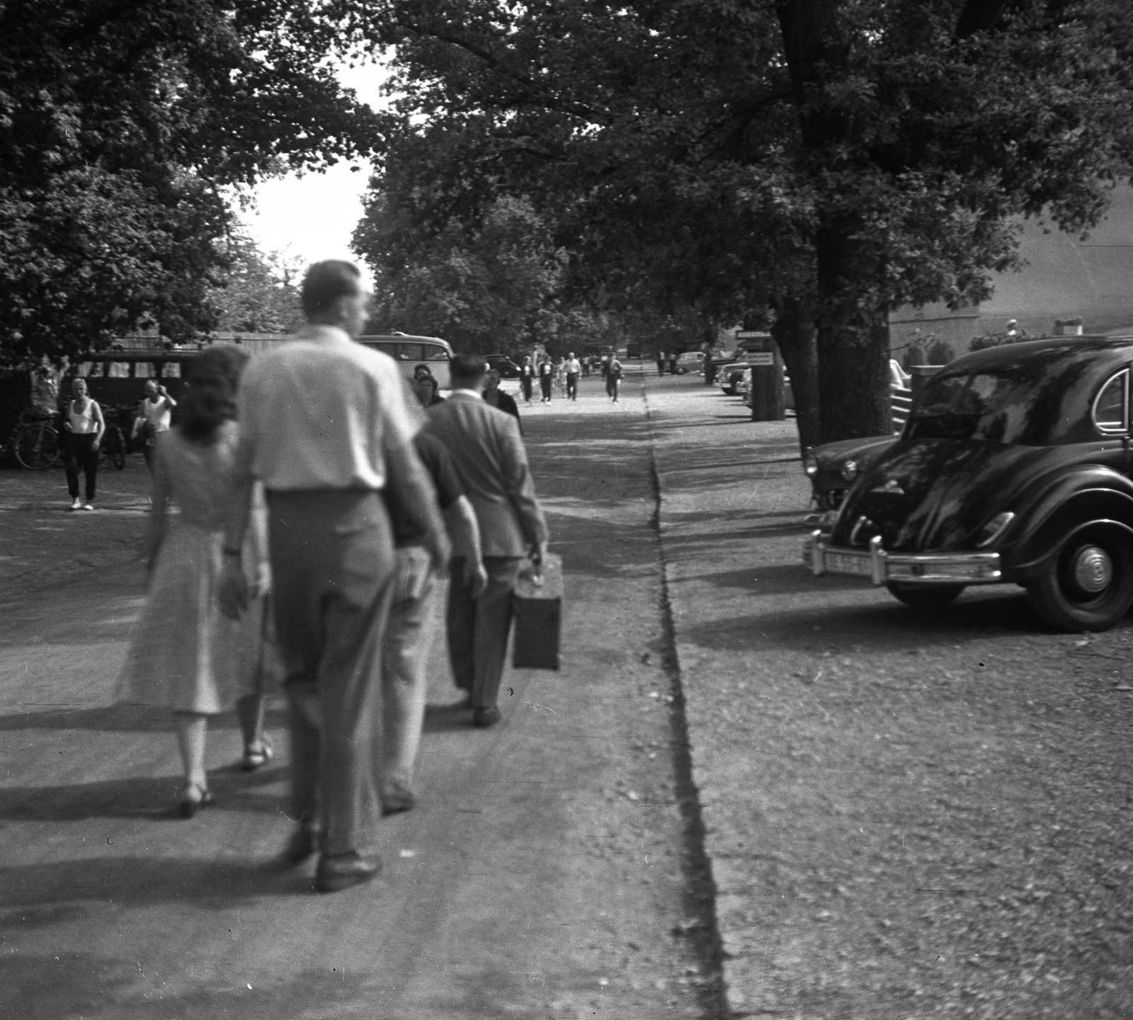 1960, Romák Éva, street view, automobile, Fortepan #74997