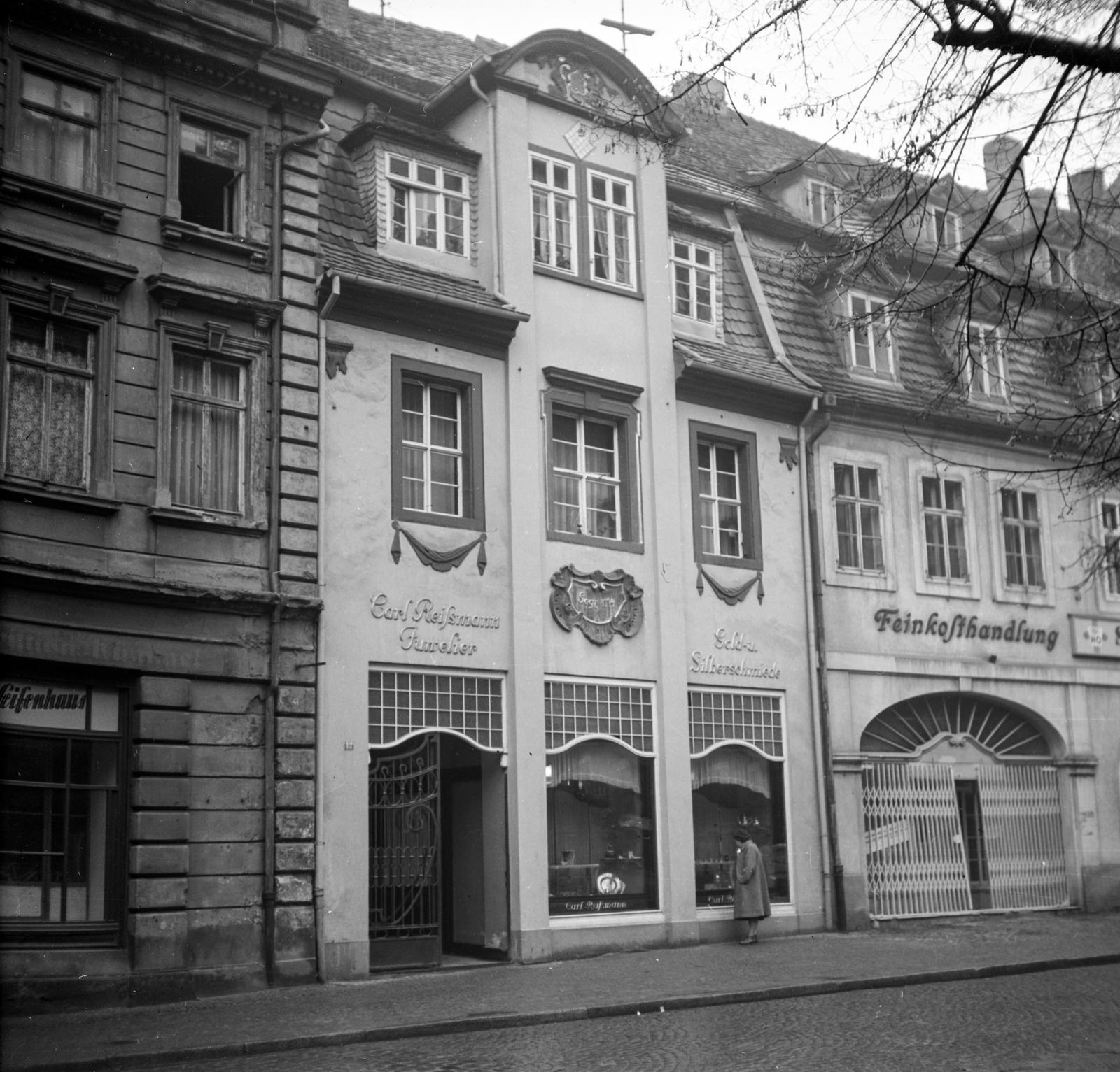 Germany, Naumburg, Topfmarkt 12., 1960, Romák Éva, GDR, Fortepan #75018