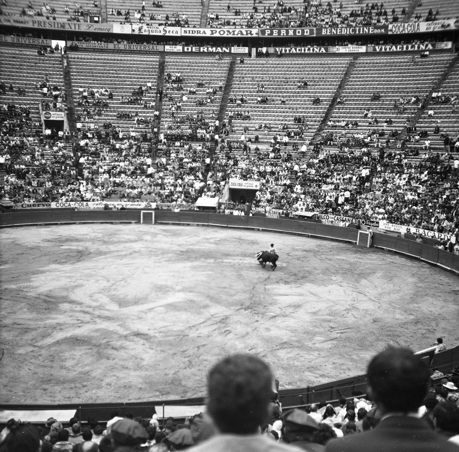 Mexico, Mexico City, Monumental bikaviadal aréna., 1968, Romák Éva, bullfighting, Fortepan #75056