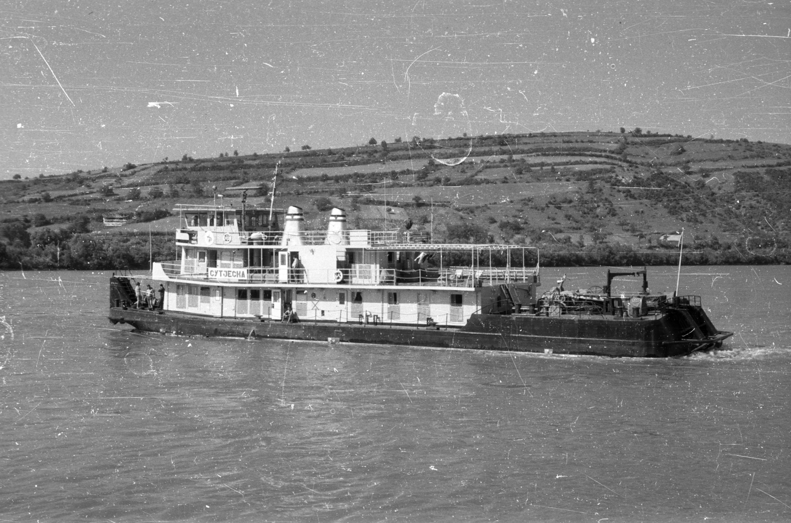 1962, Drobni Nándor, Droppa Kálmán, hajó, Fortepan #75149