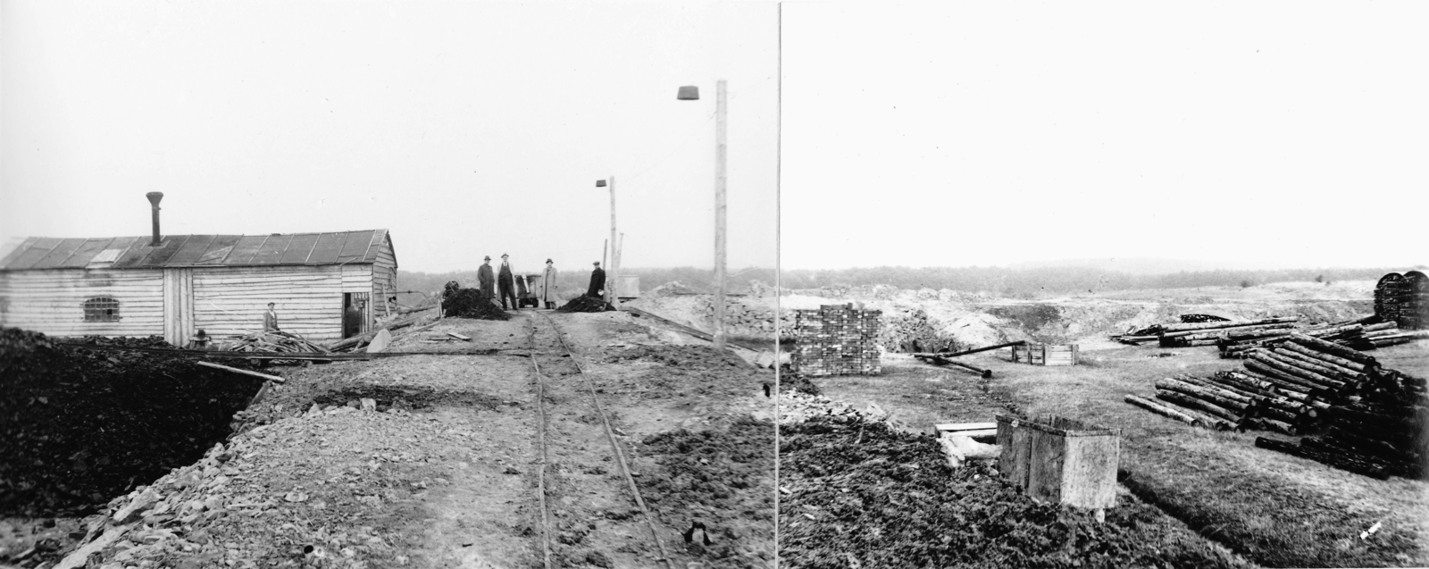 1937, Rosta László, mining, Fortepan #75356