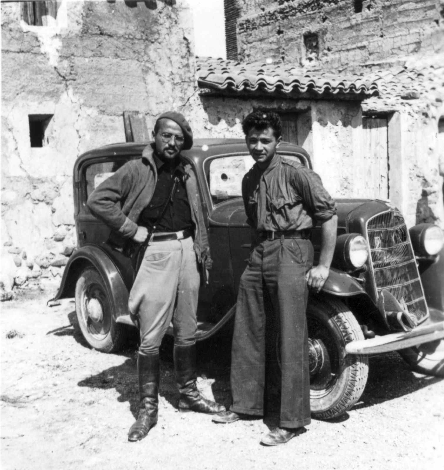 Spain, 1937, Fortepan, German brand, Opel-brand, automobile, Fortepan #75378