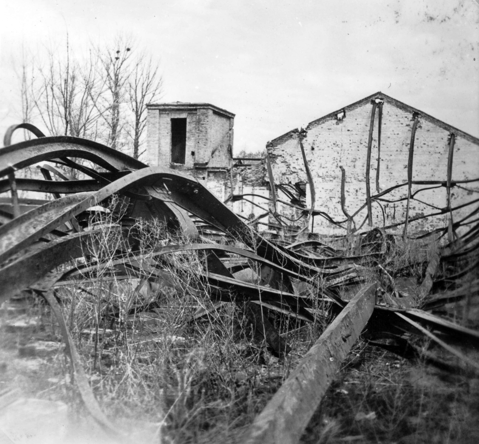 1942, Teller Ferenc, Gergelyi Béla, war damage, second World War, Fortepan #75415
