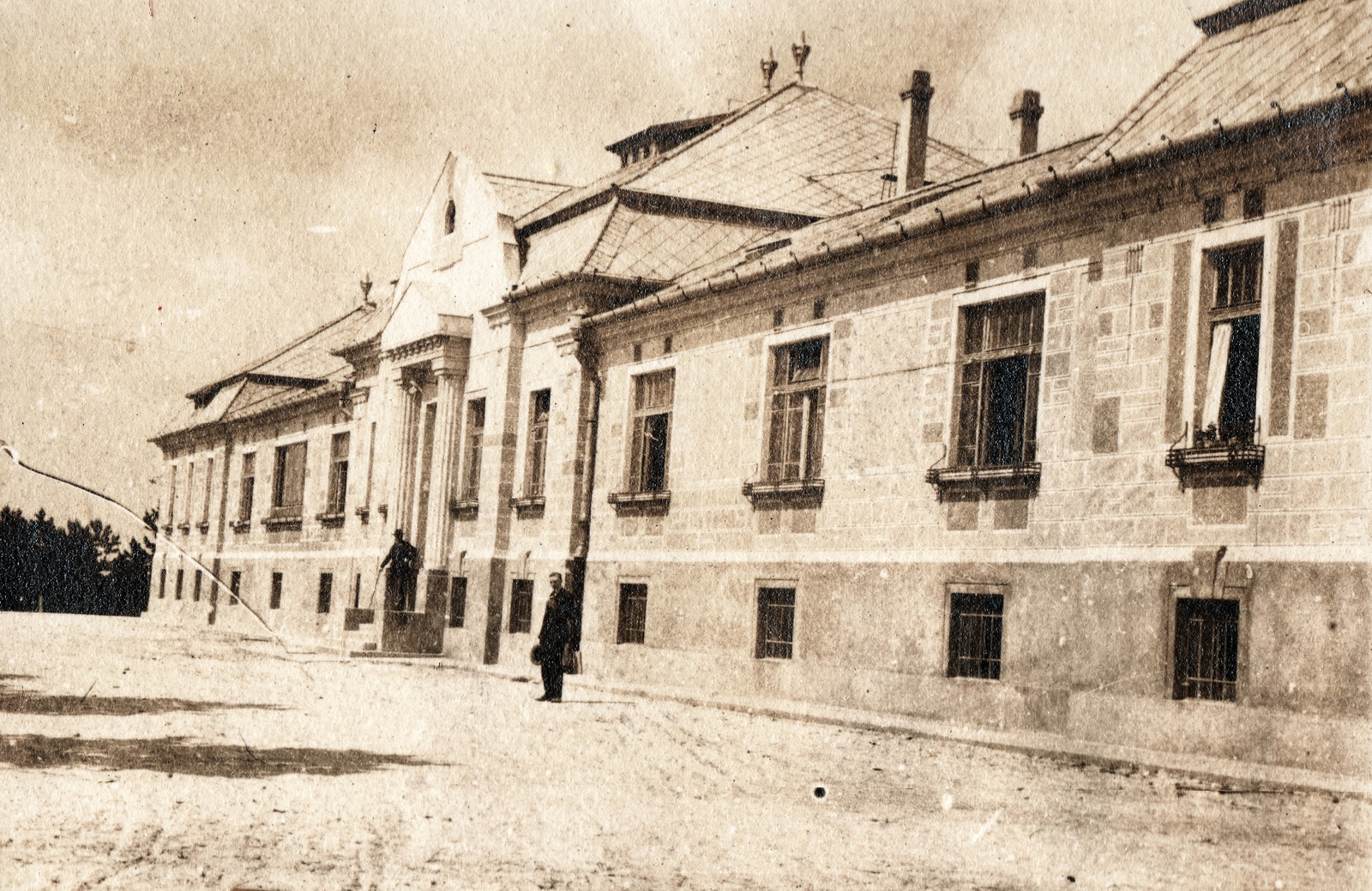 Hungary, Budapest XII., Szanatórium utca, a Budakeszi József Főherceg Szanatórium (később Országos Orvosi Rehabilitációs Intézet)., 1919, Péchy László, Budapest, medical institution, public building, Fortepan #75882