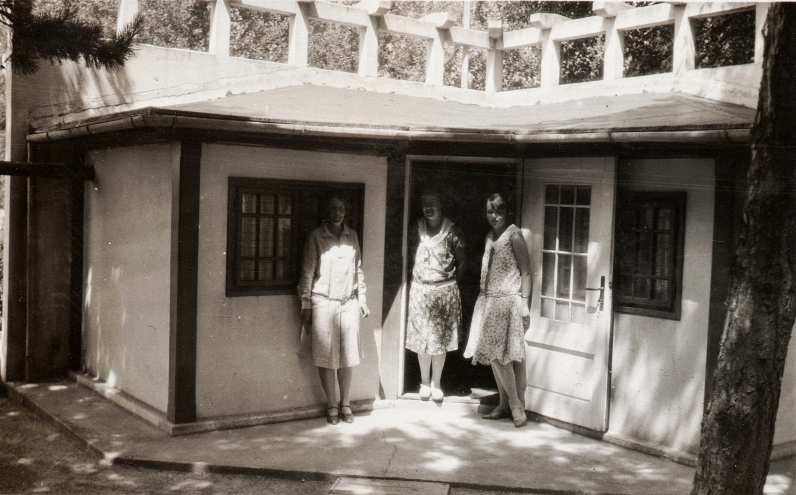 Hungary,Lake Balaton, Siófok, 1921, Péchy László, tableau, holiday house, Fortepan #75887