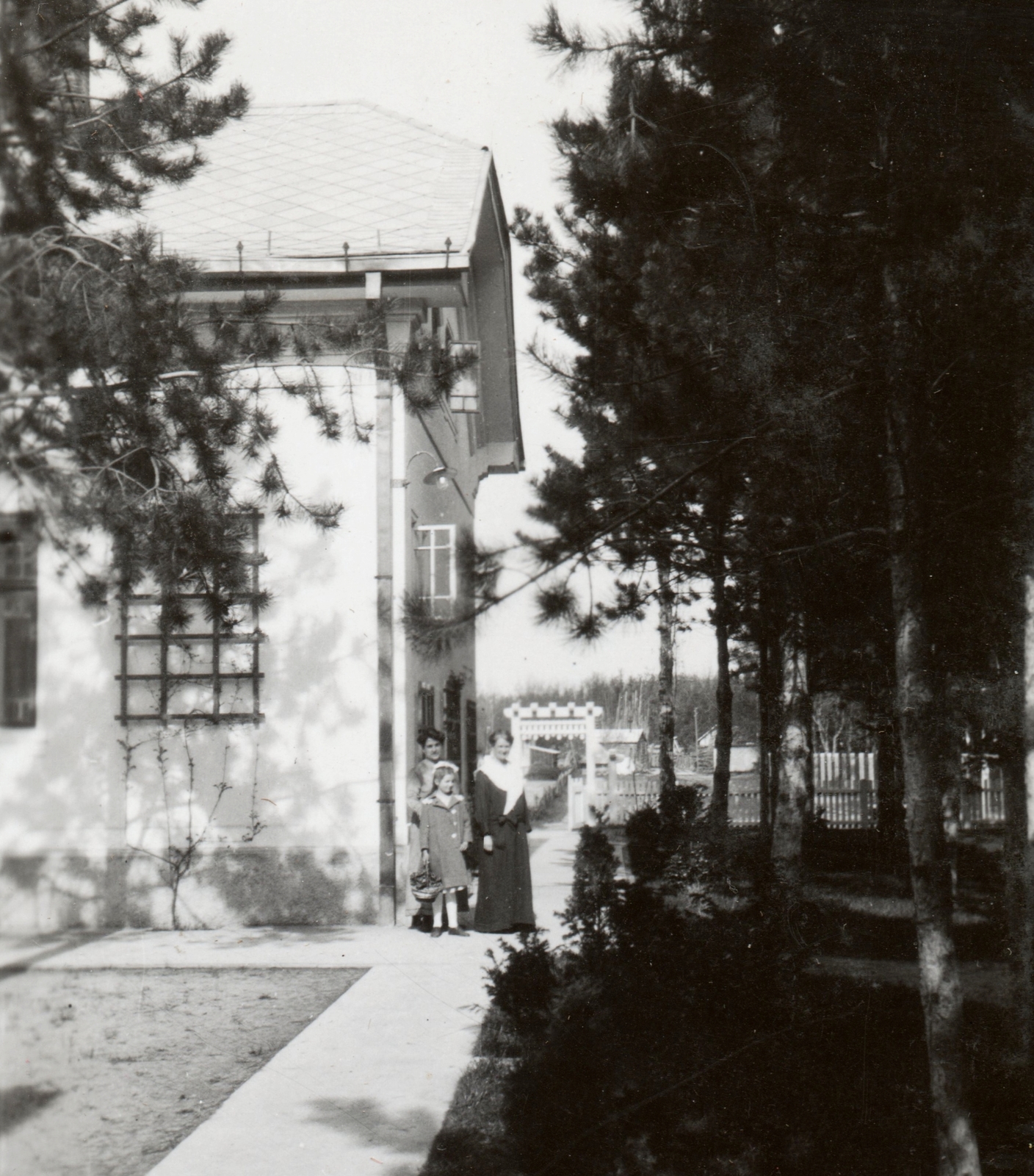 Magyarország,Balaton, Siófok, 1921, Péchy László, lány, nők, Fortepan #75898