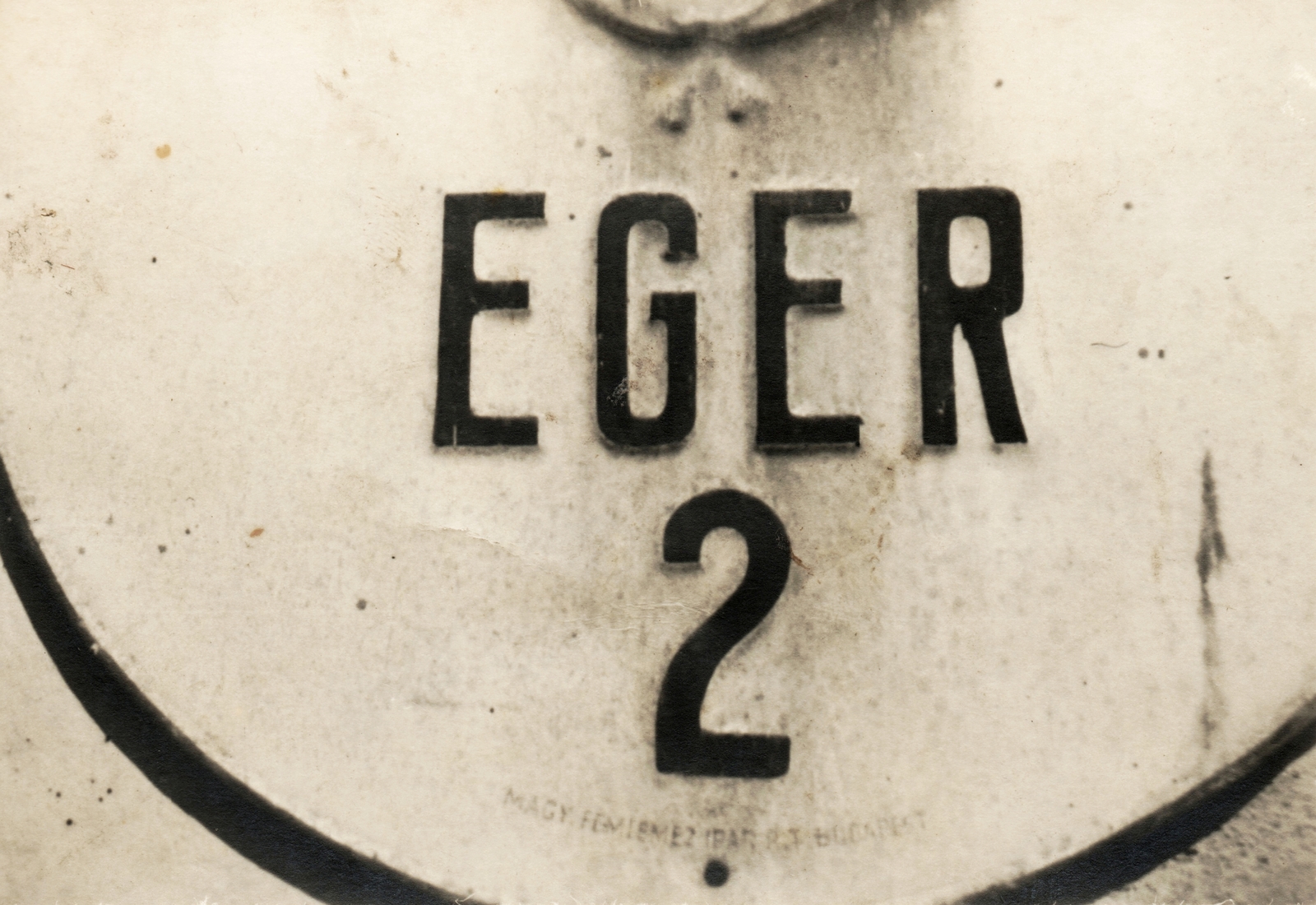 1930, PRL, helységnévtábla, Fortepan #76219