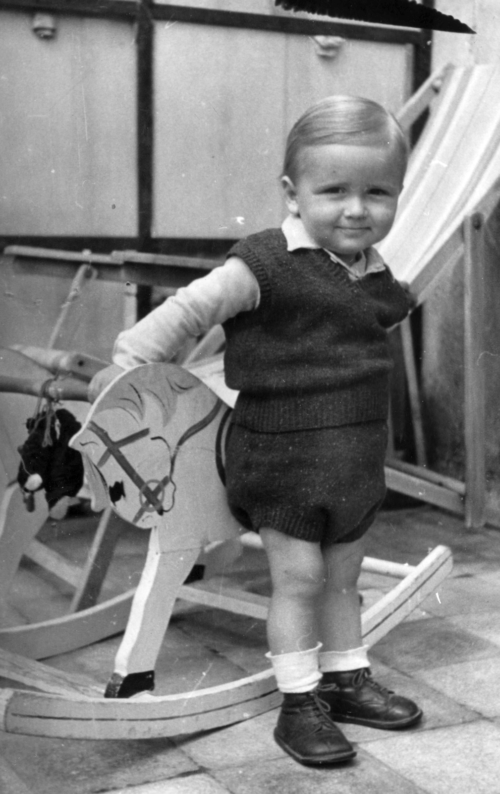 1952, Vojnich Pál, hobby horse, Fortepan #76406