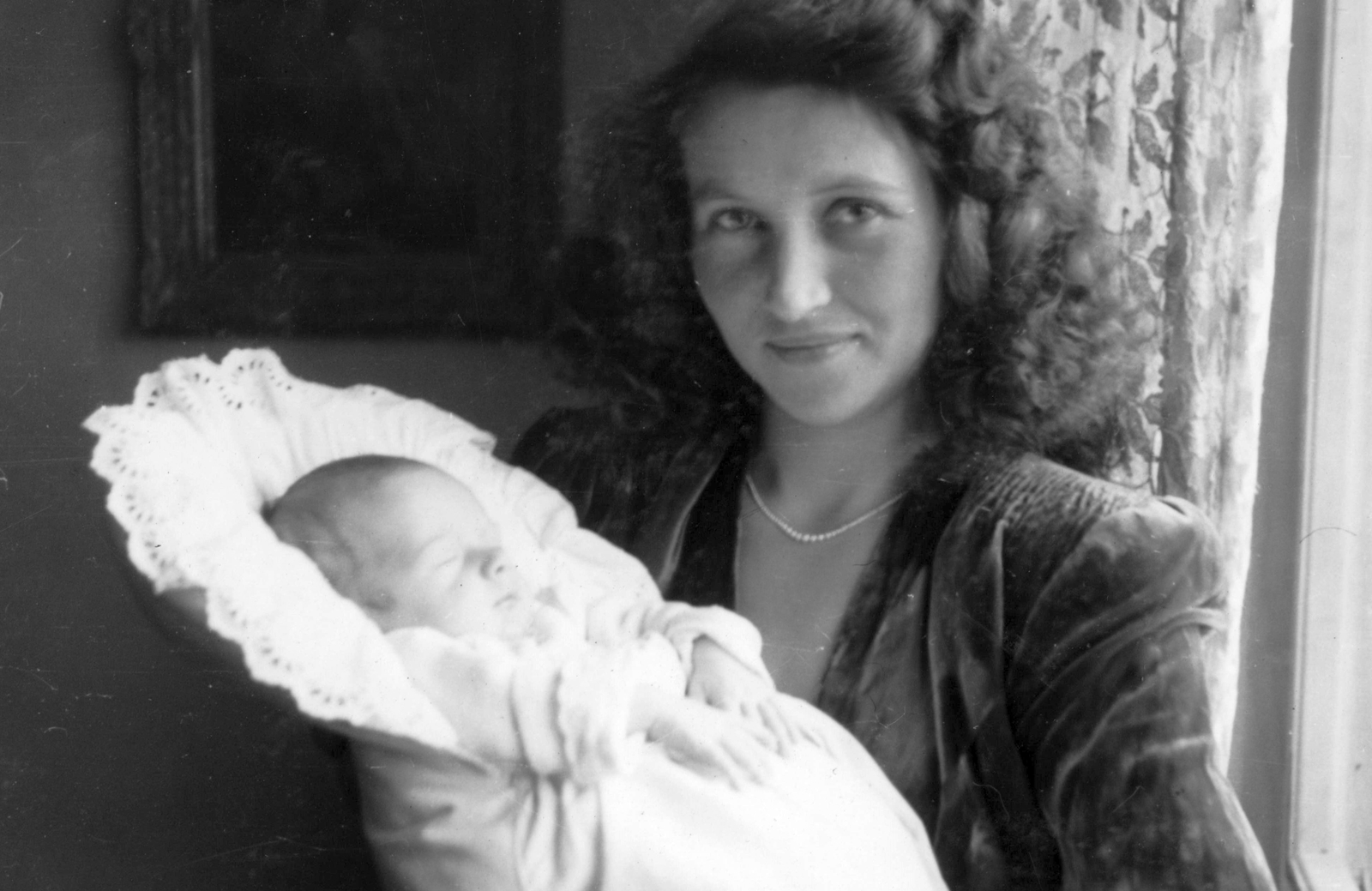 1952, Vojnich Pál, mother, Fortepan #76409