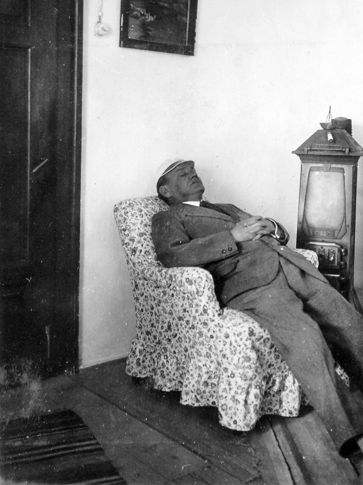 1938, Fortepan, relaxation, intertwined fingers, Fortepan #7647