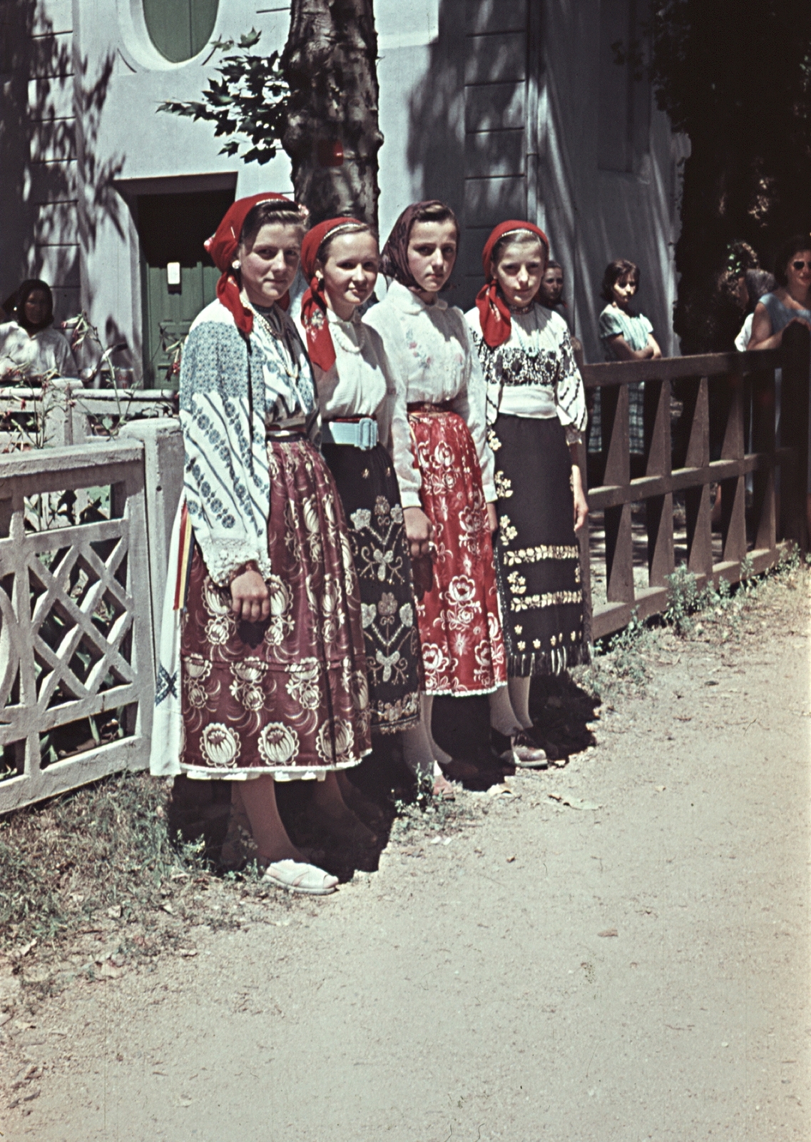 1962, Erky-Nagy Tibor, colorful, folk costume, Fortepan #76597