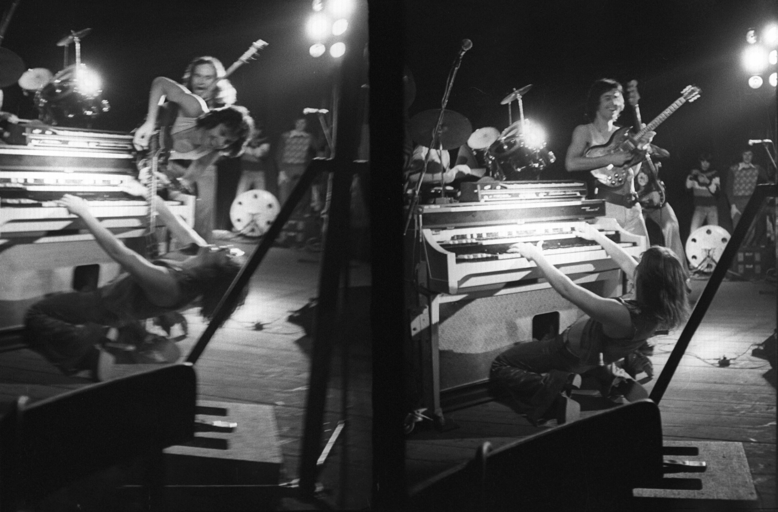 Hungary, Skorpio együttes: Frenreisz Károly, Szücs Antal Gábor, Papp Gyula., 1976, Erky-Nagy Tibor, Fortepan #76778