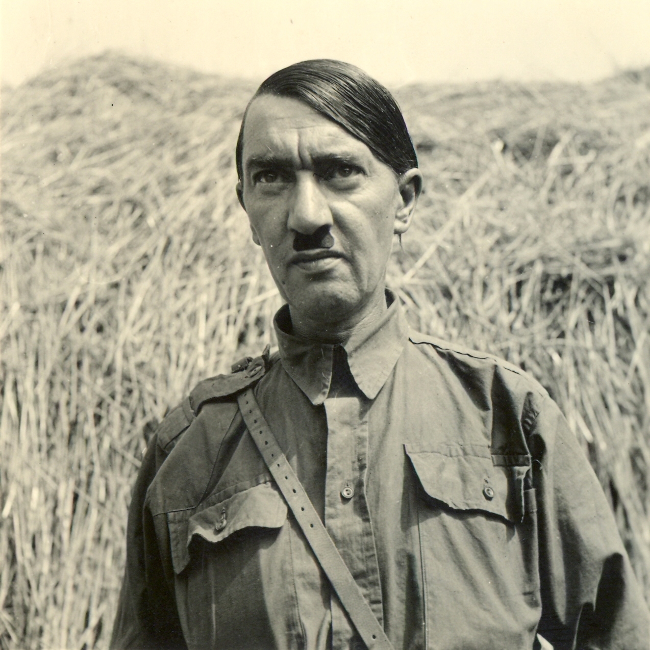 1940, Klenner Aladár, moustache, Fortepan #76850