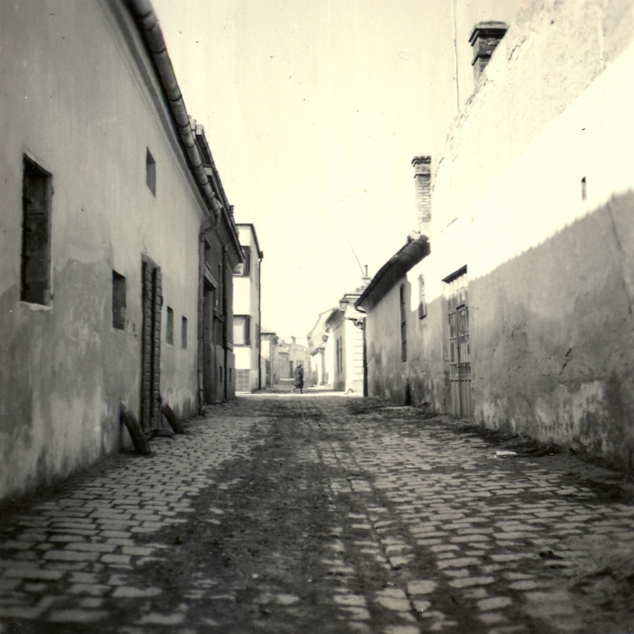 1941, Klenner Aladár, utcakép, kockakő, Fortepan #76901