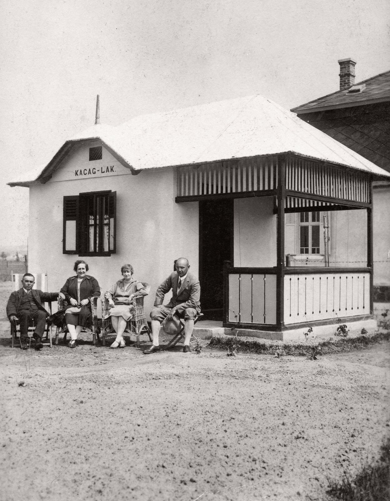 Hungary,Lake Balaton, Szántód, Endrődi Sándor utca 13., 1928, Fortepan, holiday house, Fortepan #77043