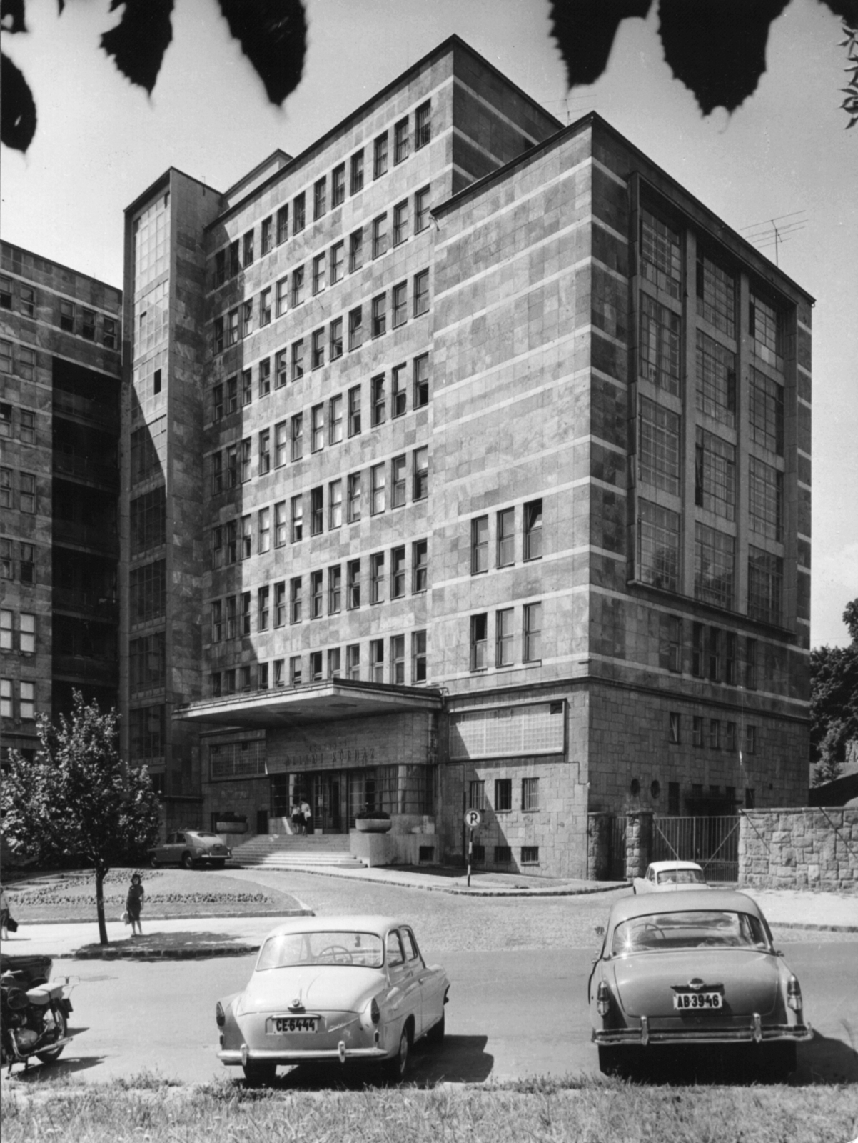 Hungary, Budapest XII., Kútvölgyi úti Központi Állami Kórház (később Észak-Közép-budai Centrum, Új Szent János Kórház és Szakrendelő Kútvölgyi Tömb)., 1962, Juráncsik Norbert, medical institution, Budapest, Fortepan #77060