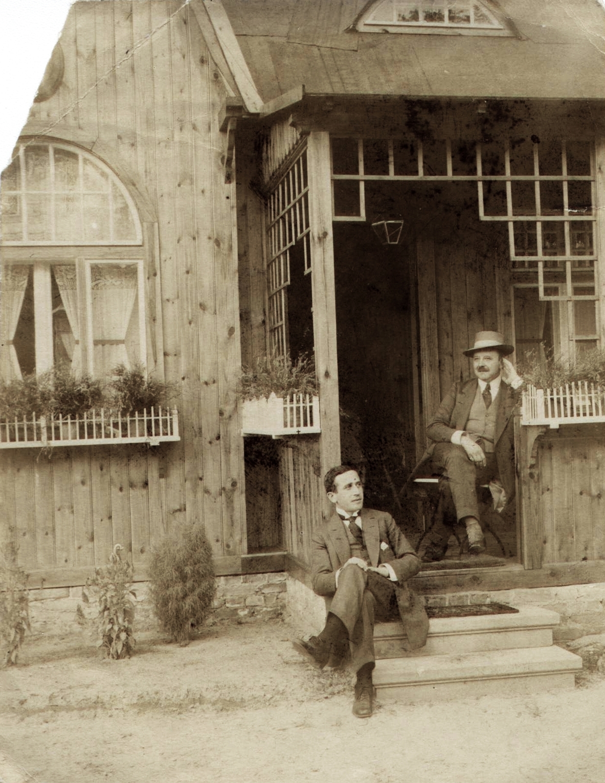 1919, Hajdu András, wooden cottage, Fortepan #77150