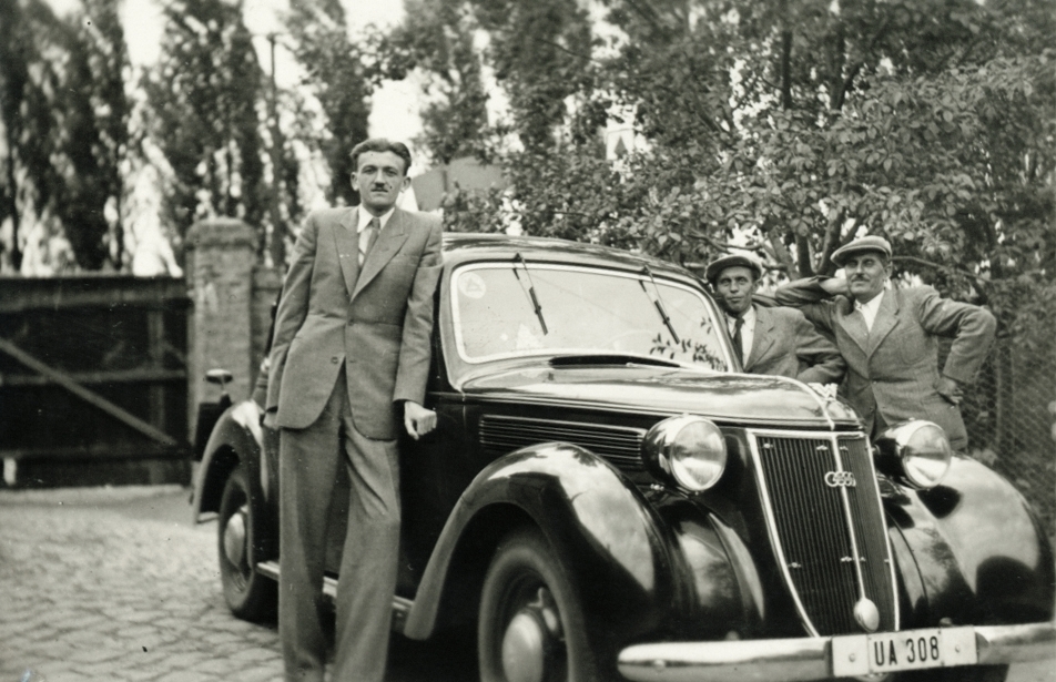 Hungary, Jánd, 1943, Ördögh János, automobile, number plate, Fortepan #77564