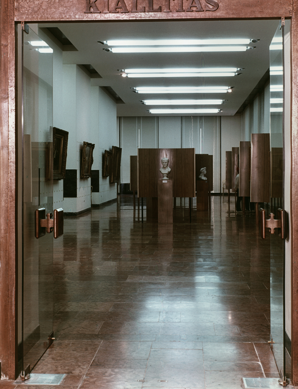 Hungary, Budapest I., Budapesti Történeti Múzeum, kiállítóterem., 1970, Simon Gyula, colorful, Budapest, Fortepan #77632