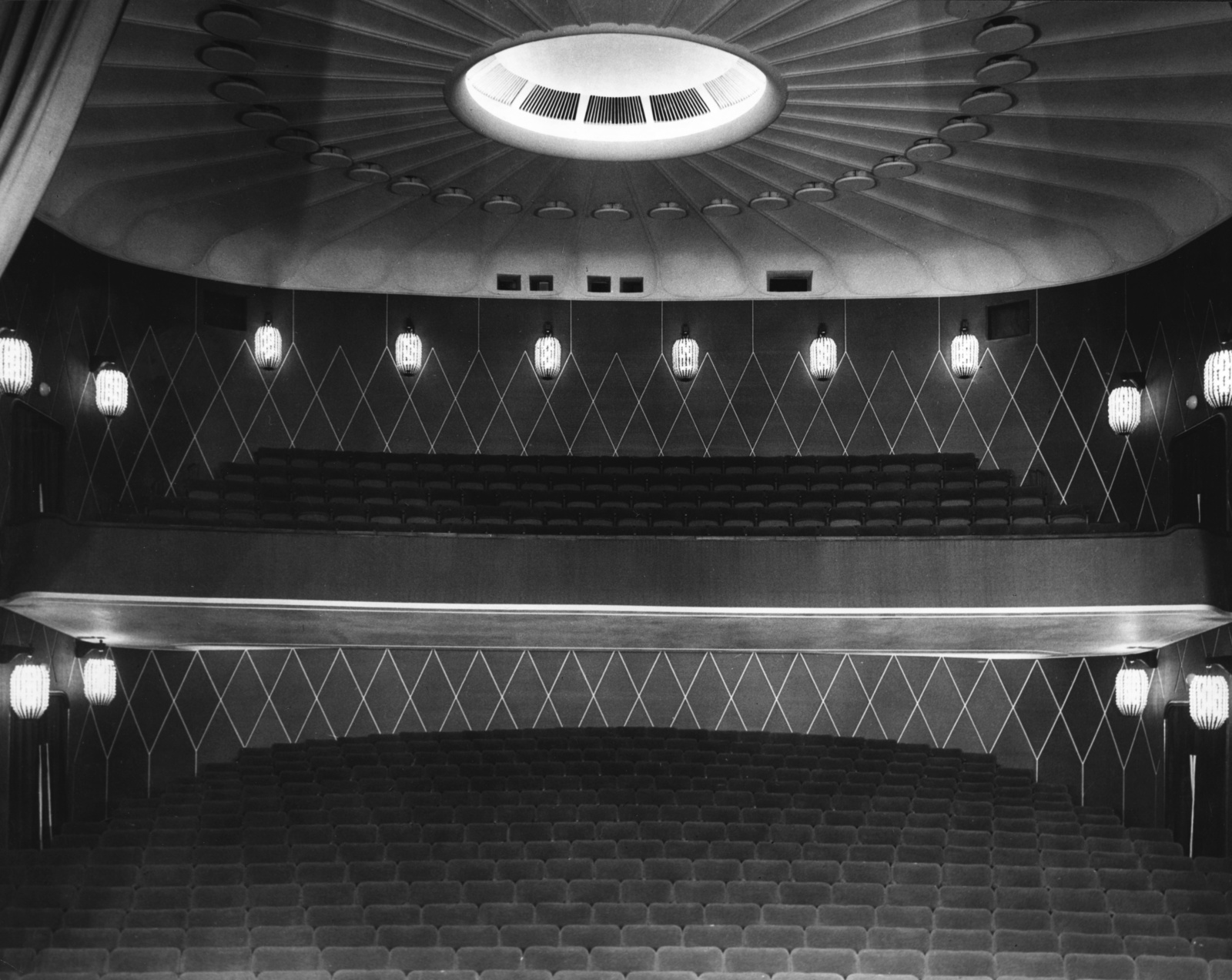 Hungary, Nyíregyháza, Móricz Zsigmond Színház., 1960, Fülöp Imre, interior, movie theater, auditorium, theater room, Fortepan #77711