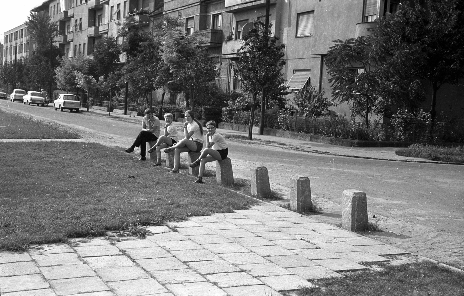 Hungary, Budapest XI., Hamzsabégi út - Fadrusz utca sarok., 1974, Fortepan, Budapest, Fortepan #77901