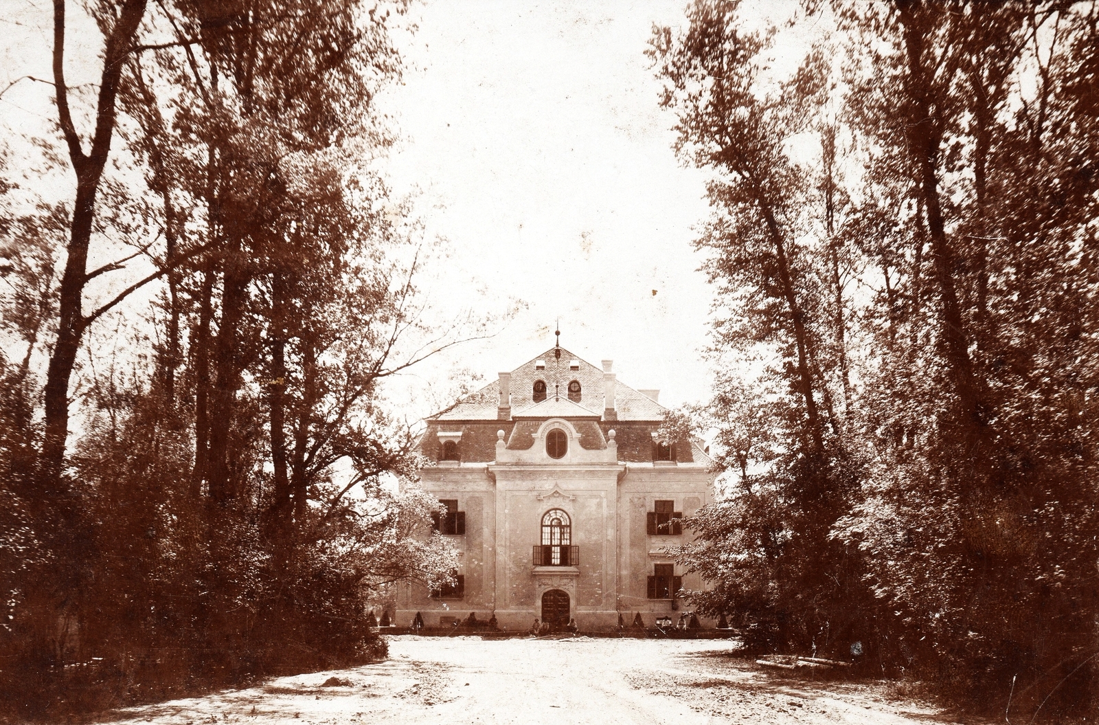 Magyarország, Hercegszántó, Frigyes főherceg Karapancsai vadászkastélya., 1910, Nagy Beatrix Julianna, kastély, Fortepan #78045