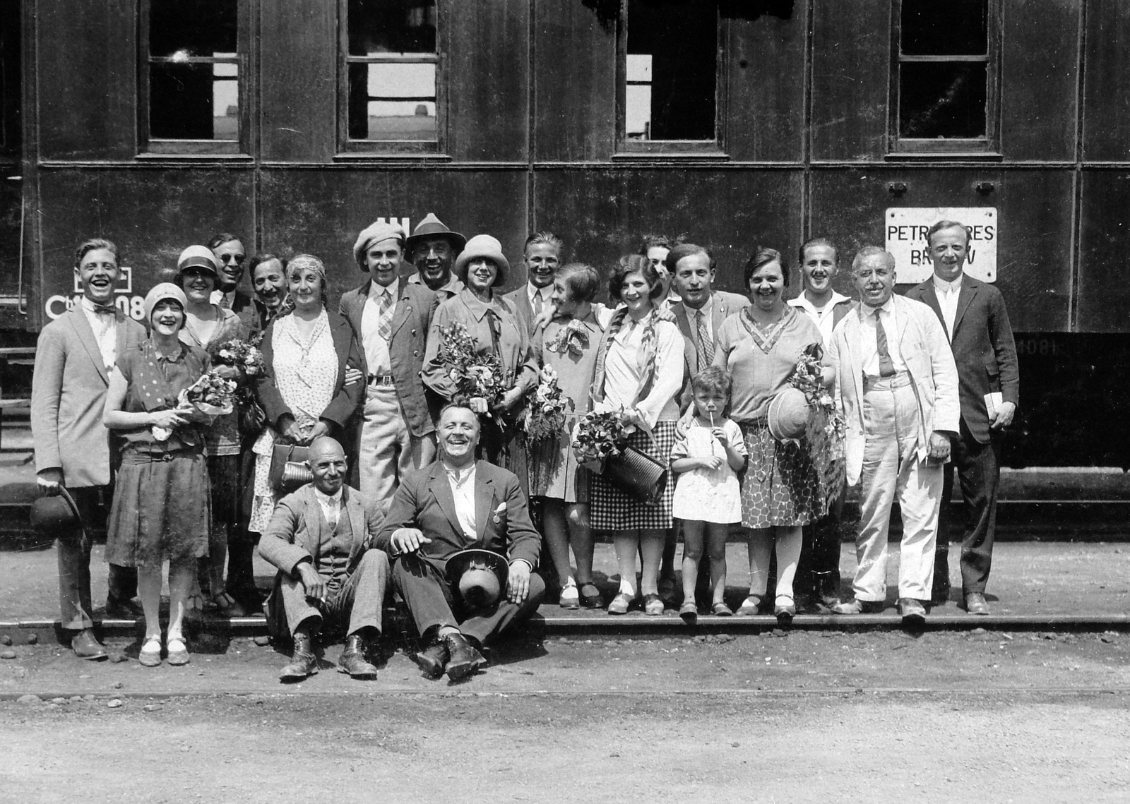 Romania,Transylvania, Vonatindulás Madéfalváról Brassóba., 1938, Fortepan, railway, tableau, Fortepan #7843