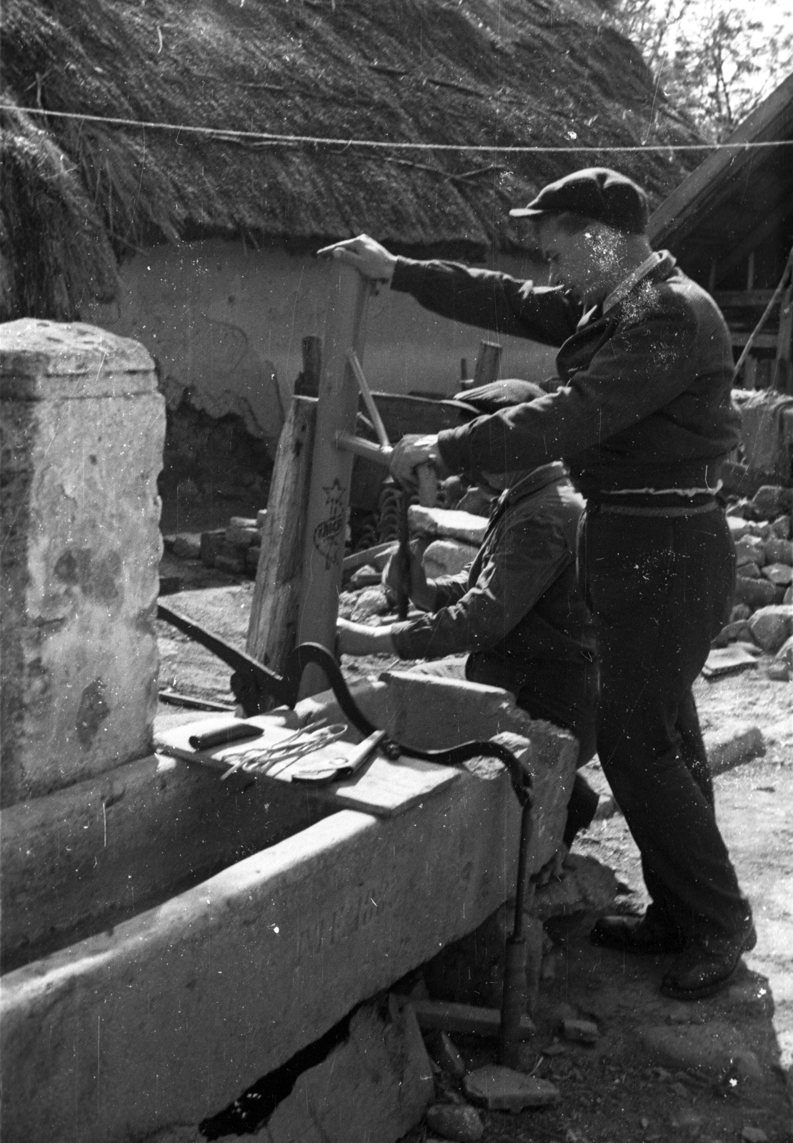 1947, Berkó Pál, worker, Fortepan #78920