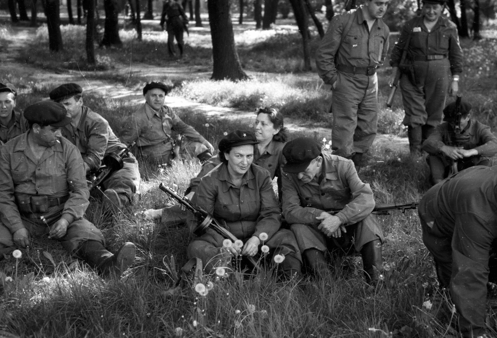 1968, Berkó Pál, munkásőrség, gépfegyver, PPS géppisztoly, Fortepan #78923