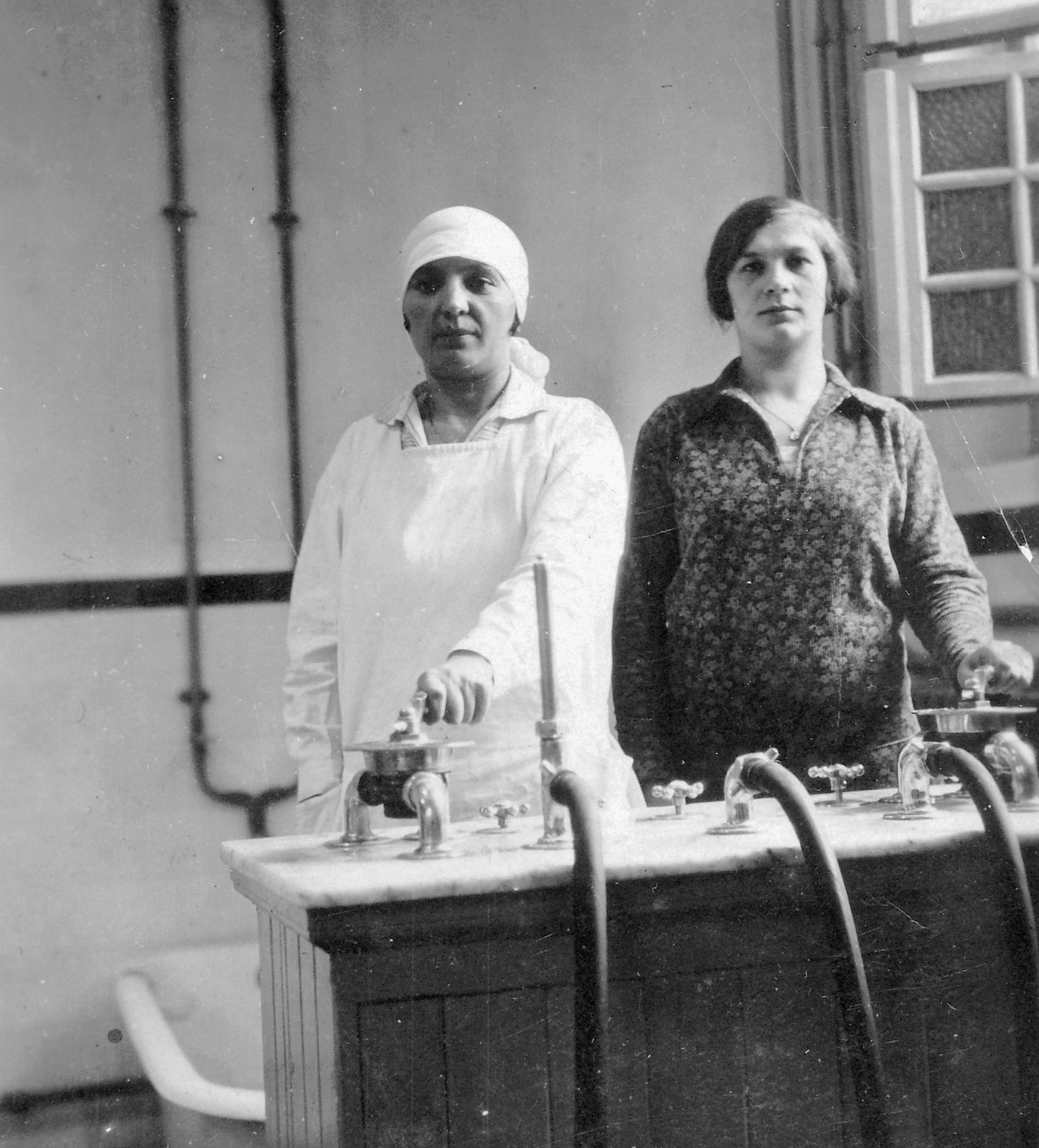 1930, Fortepan, double portrait, Fortepan #7900