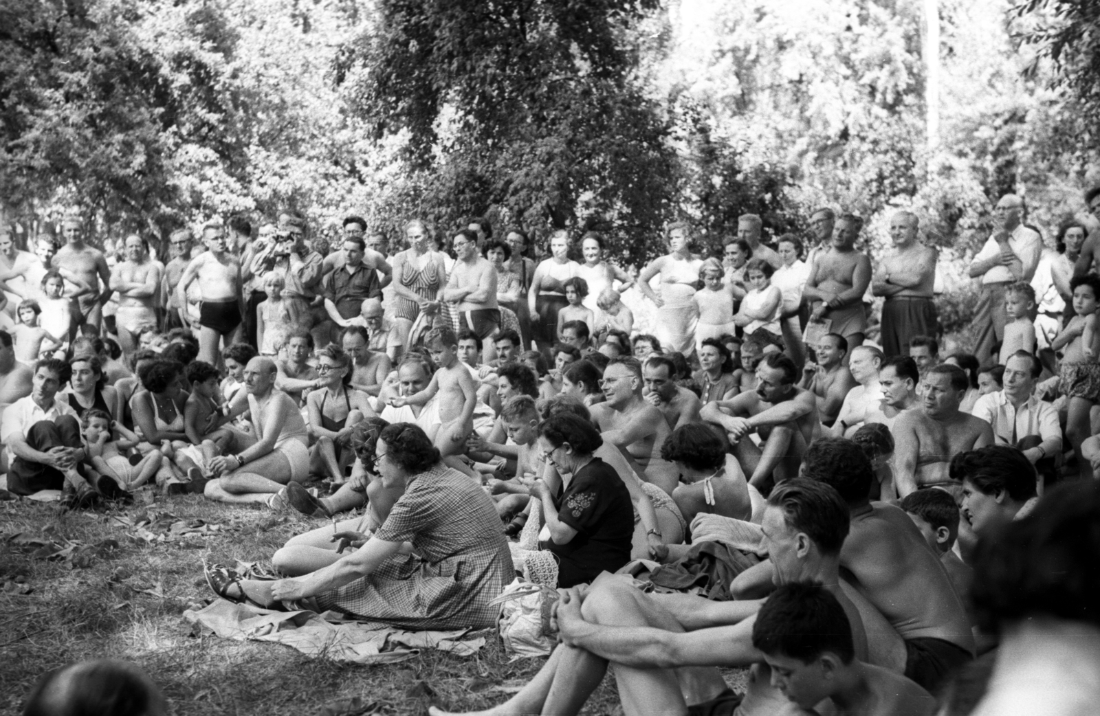1947, Berkó Pál, politics, meeting, Fortepan #79102