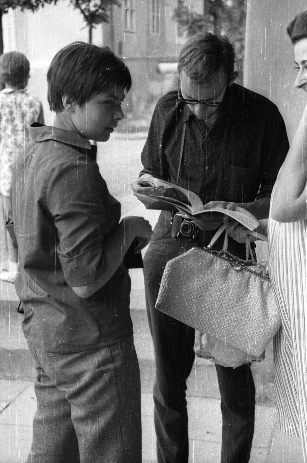 1968, Berkó Pál, camera, handbag, Fortepan #79383