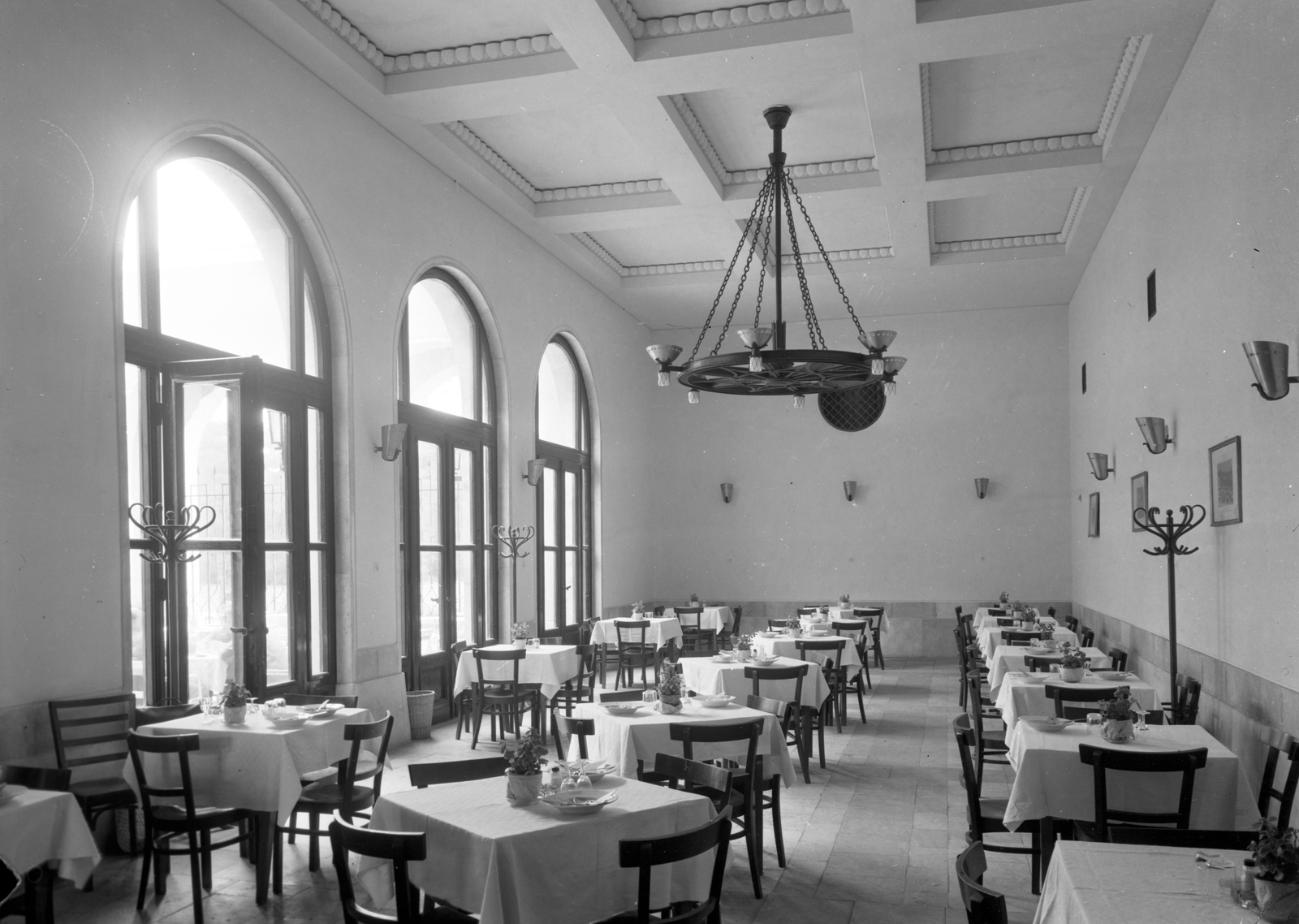 1963, UVATERV, restaurant, Fortepan #79563