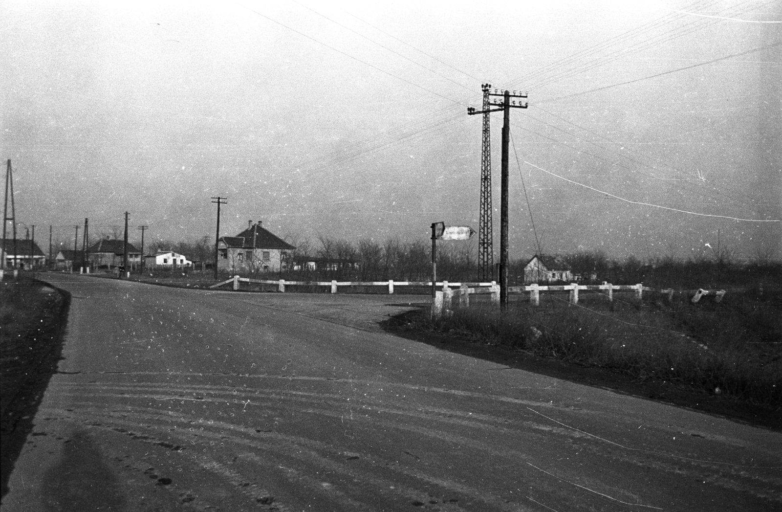 Hungary, Budapest XXI., II. Rákóczi Ferenc út, jobbra a Lámpás utca torkolata., 1960, UVATERV, Budapest, Fortepan #80400